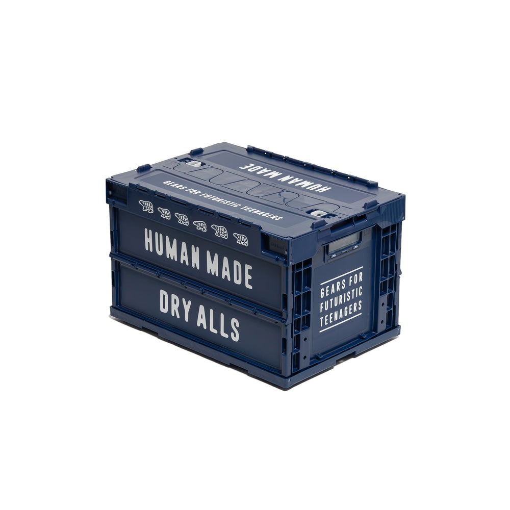 2025SS HUMAN MADE CONTAINER 50L 折疊 整理箱 熱門款 現貨 HM26GD125