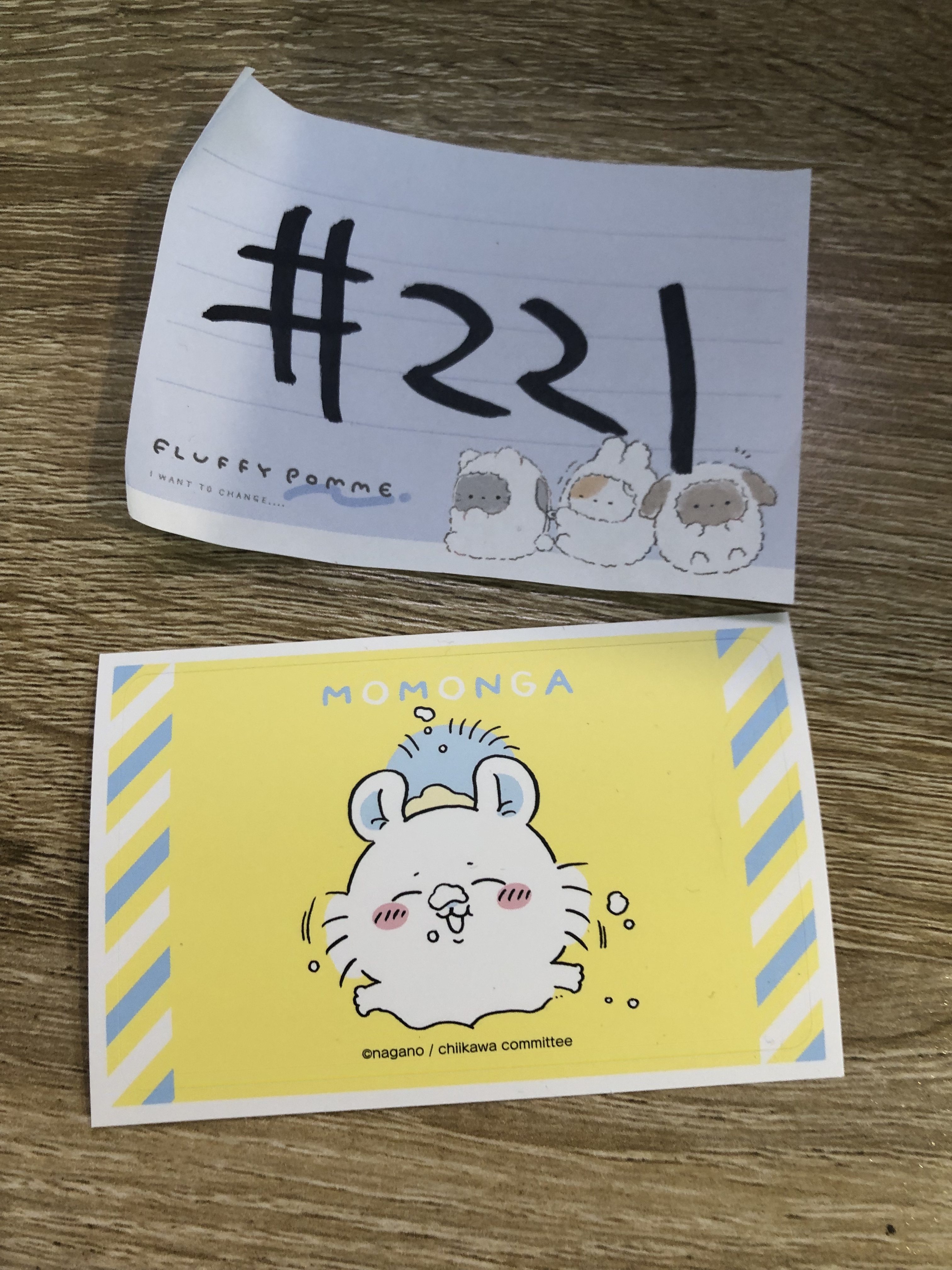 CHIIKAWA 飛鼠 IC 貼紙#221