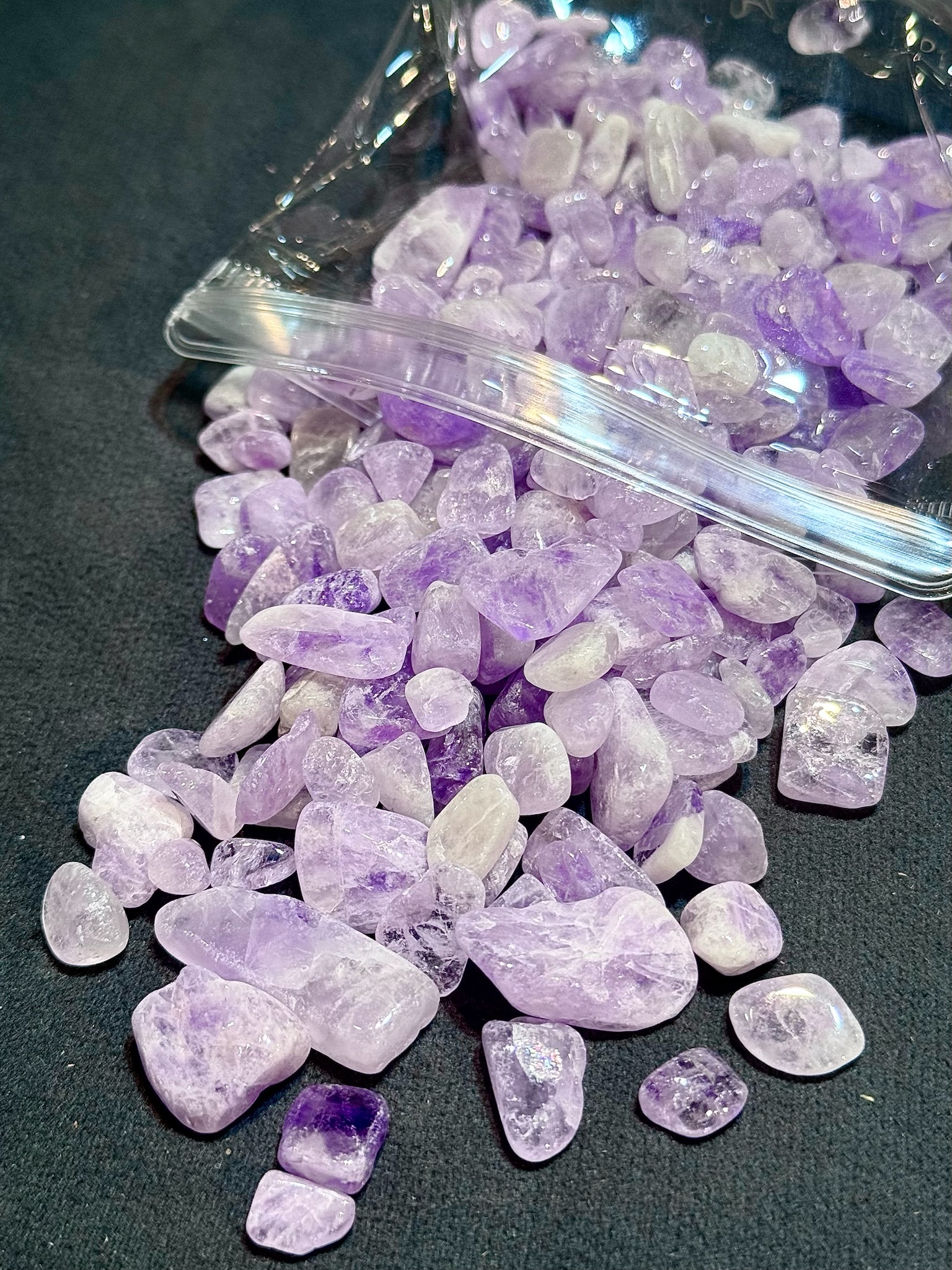 薰衣草紫水晶碎石