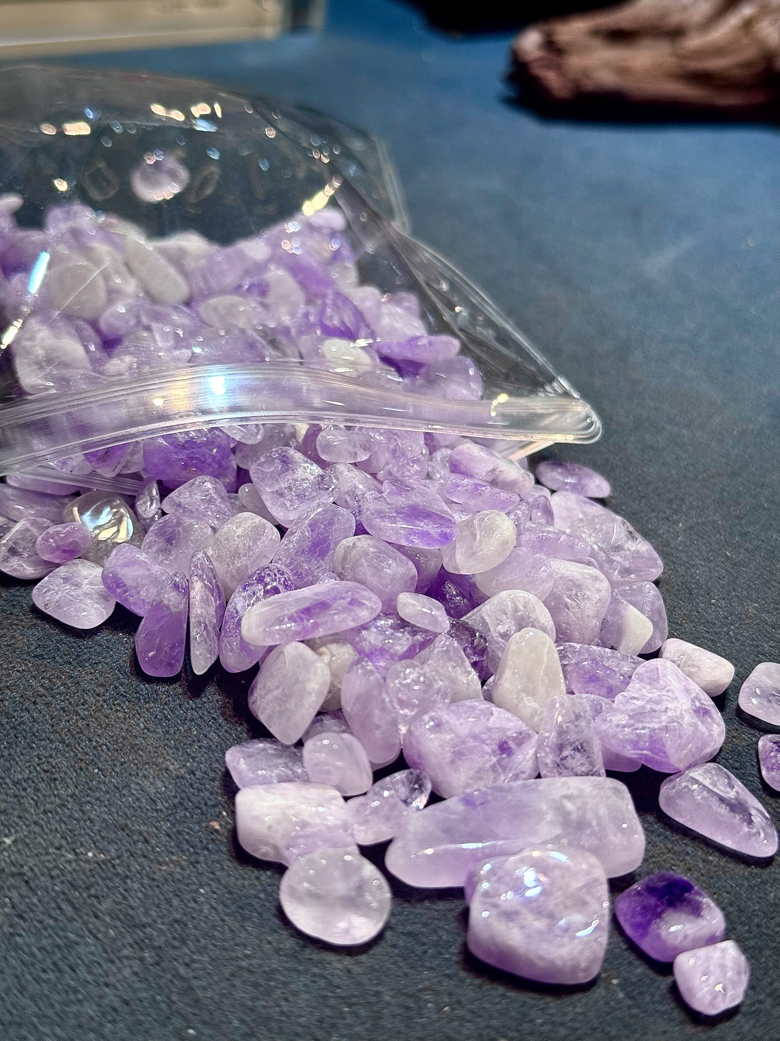 薰衣草紫水晶碎石