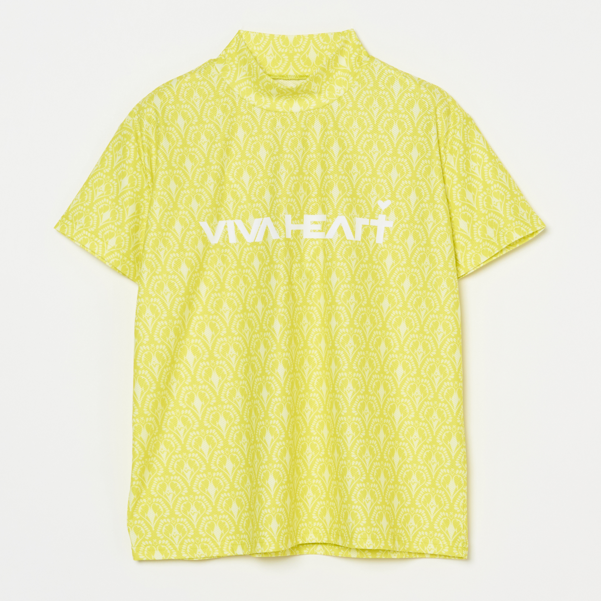 女士-透氣愛心短袖小高領