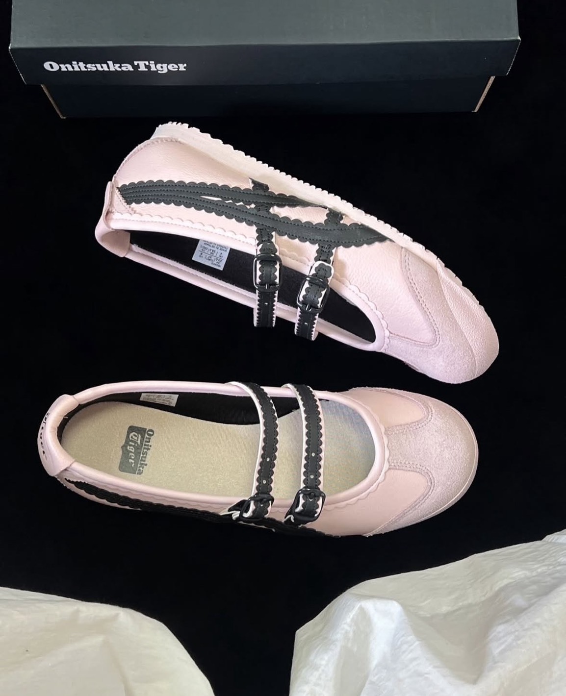 Onitsuka Tiger鬼塚虎 芭蕾鞋 粉色❤️