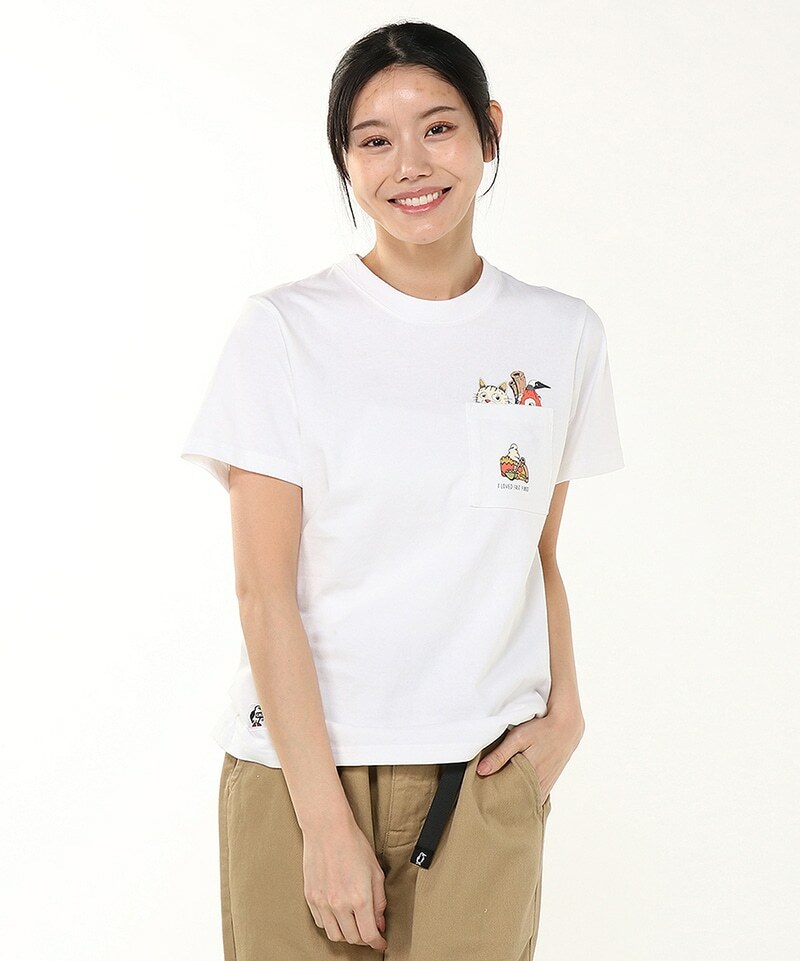 Chums Anti-Bug Food Yokai Pocket Ch01-2508 純綿 T-shirt 2025新款