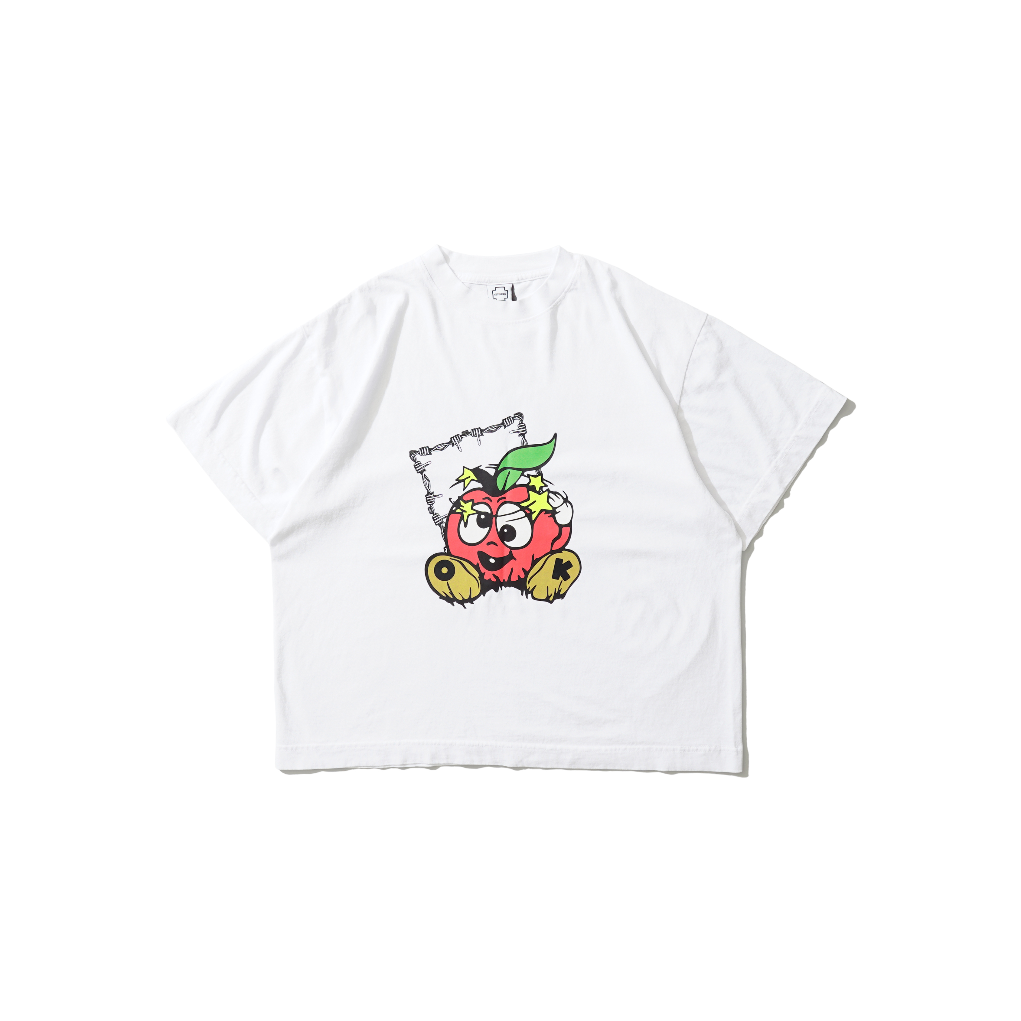 O.POism x Kutinawa x TOSK Dizzy O.K Apple S/S T-Shirt