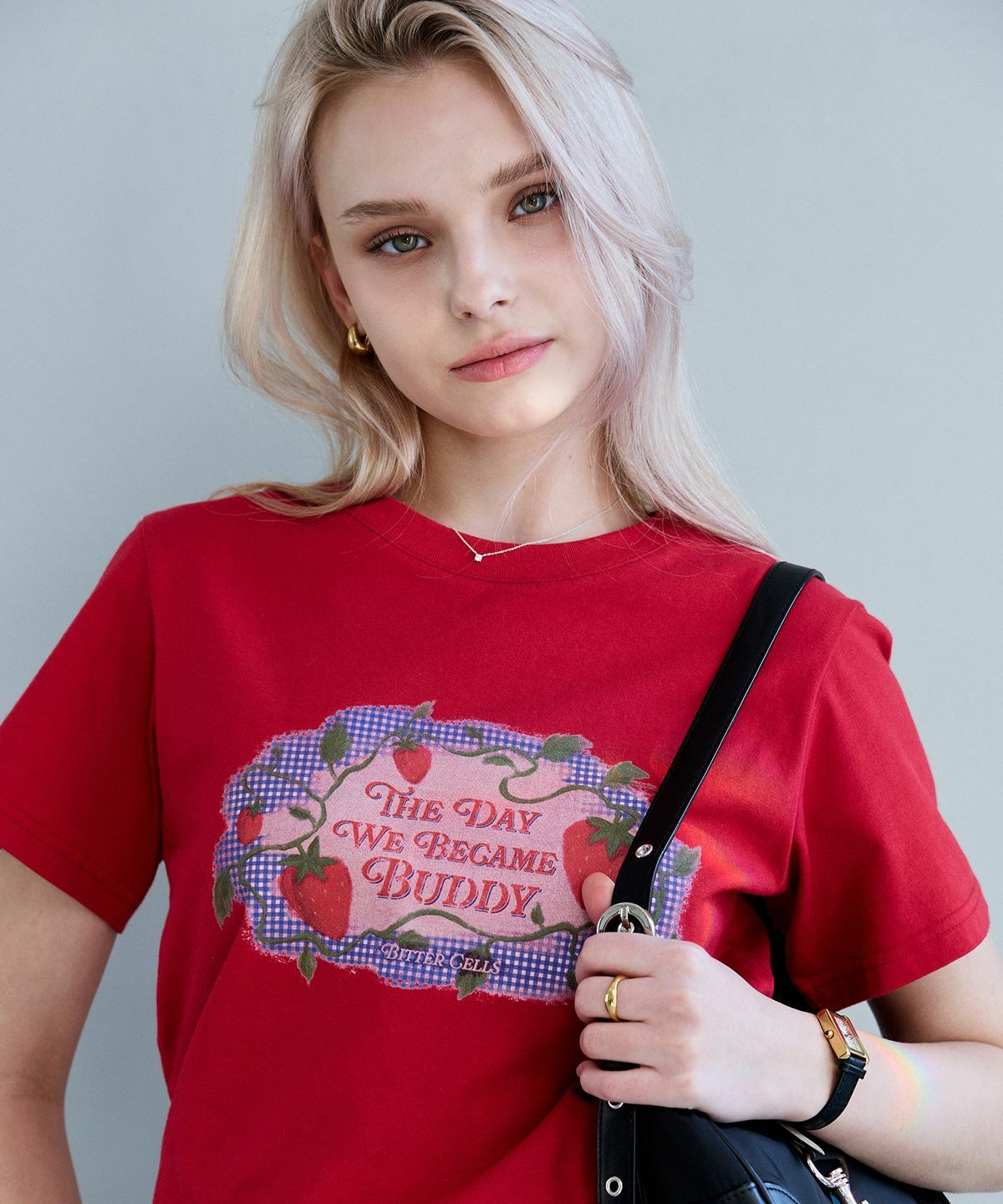 BITTER CELLS Sweetpea Berry Tee