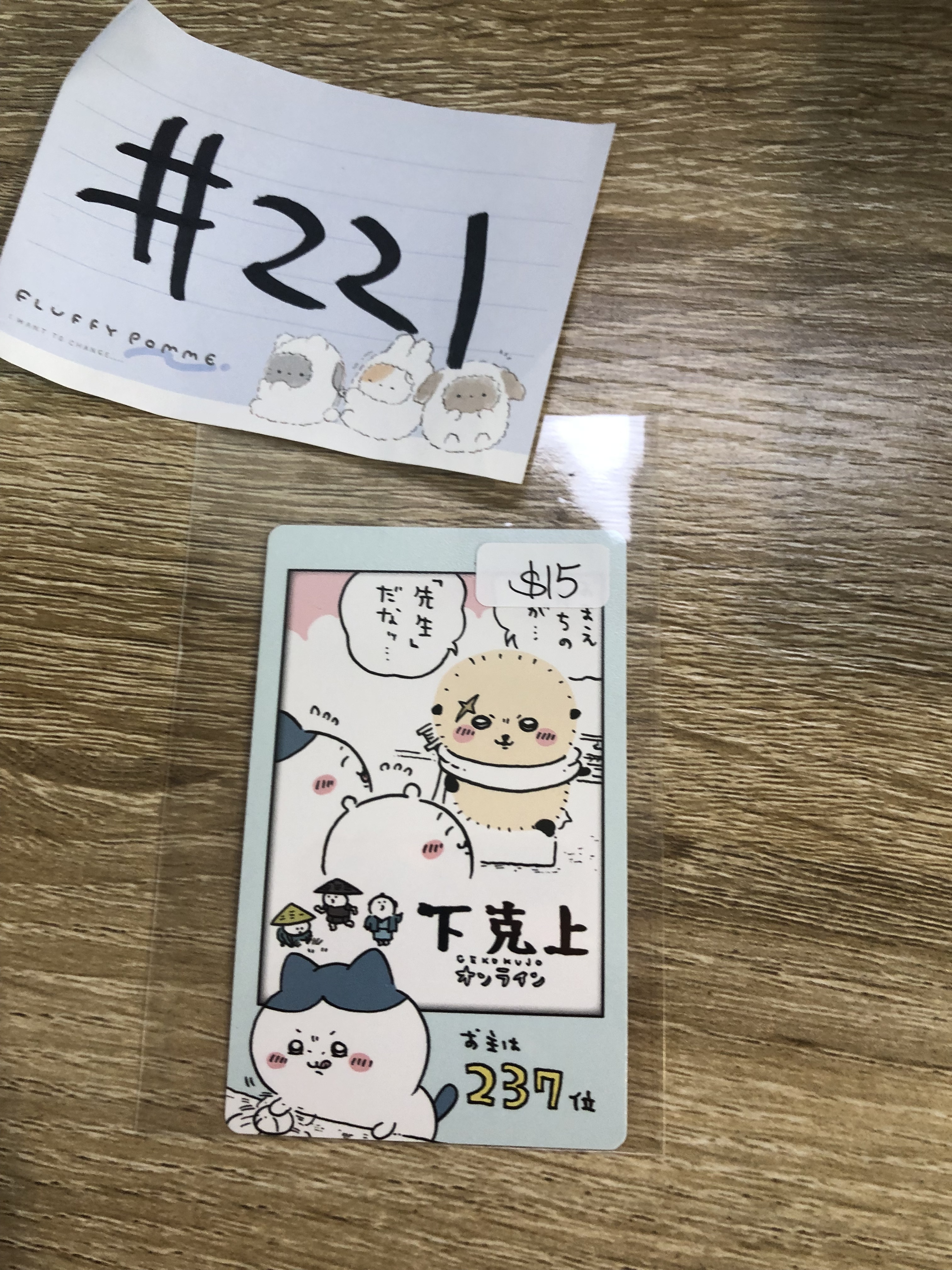 CHIIKAWA   拍立得#221