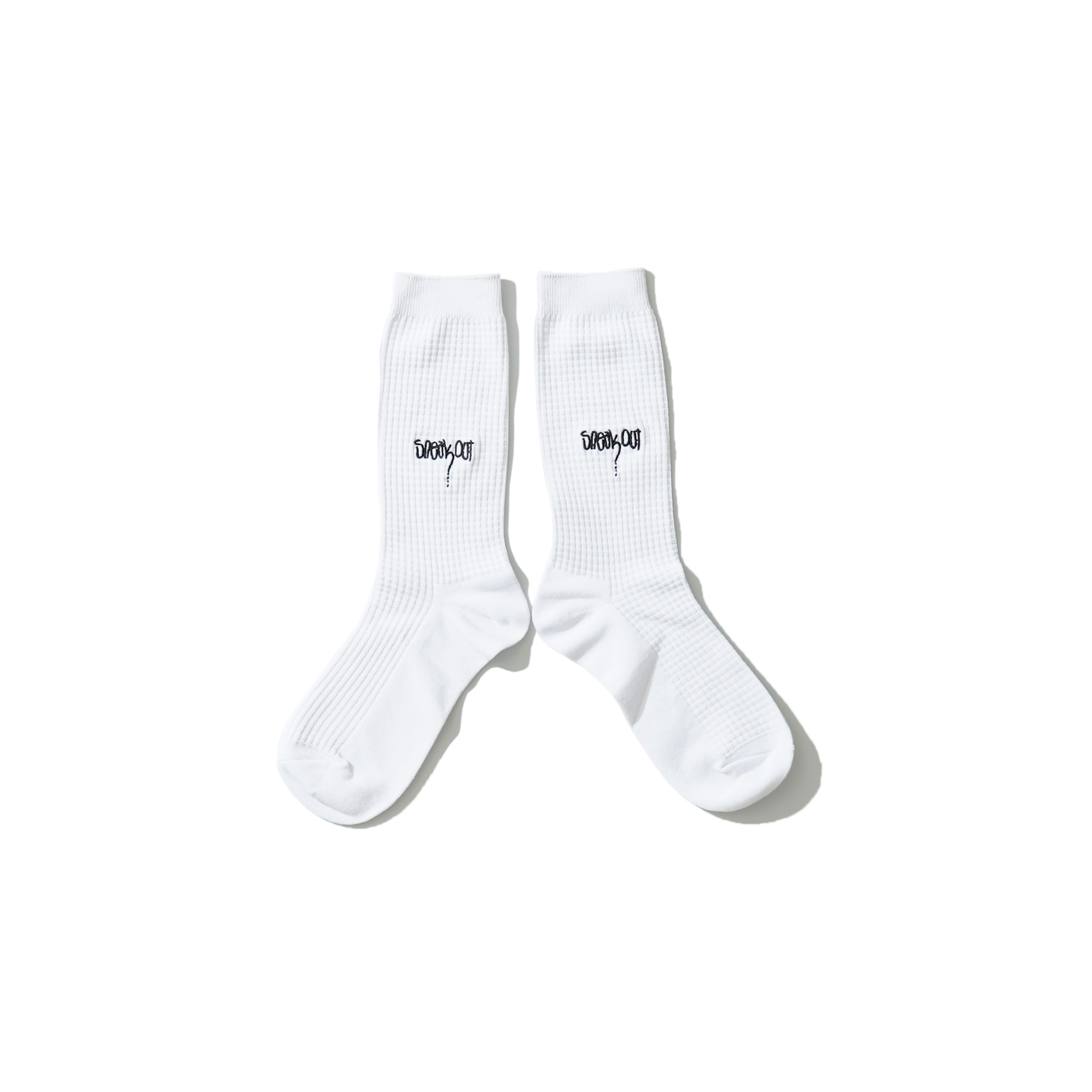 O.POism x Kutinawa x TOSK Waffle Sneak Out Socks 2-Pack