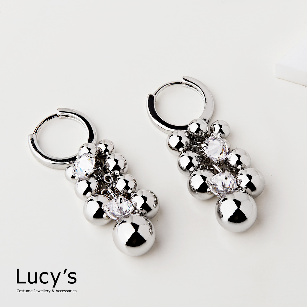 泡泡糖 易扣耳環 (二色) (121561/121562)