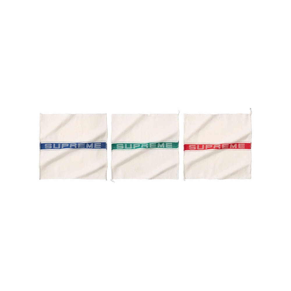 Supreme Shop Towel (Set of 3) Week 5 方巾 毛巾 3件一組 不拆賣