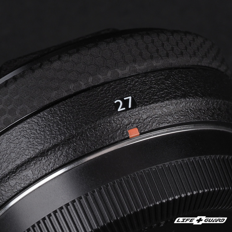 LIFE+GUARD 獨家精準開版，擁有高品質膜料，適用於 FUJIFILM XF 27mm F2.8