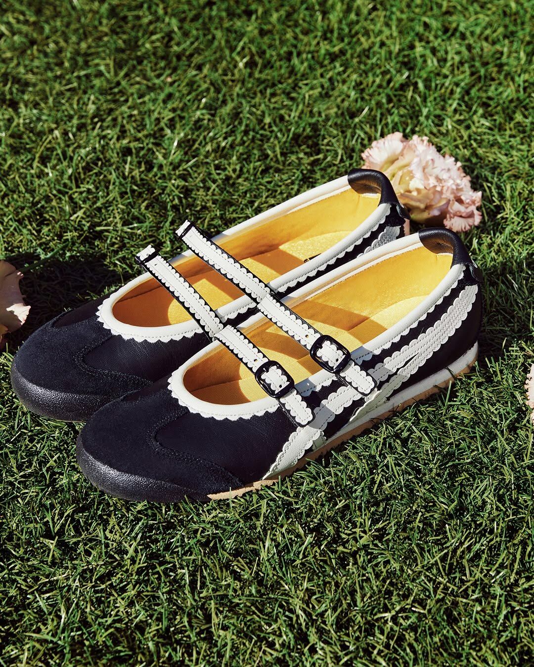 Onitsuka Tiger鬼塚虎 芭蕾鞋 黑白