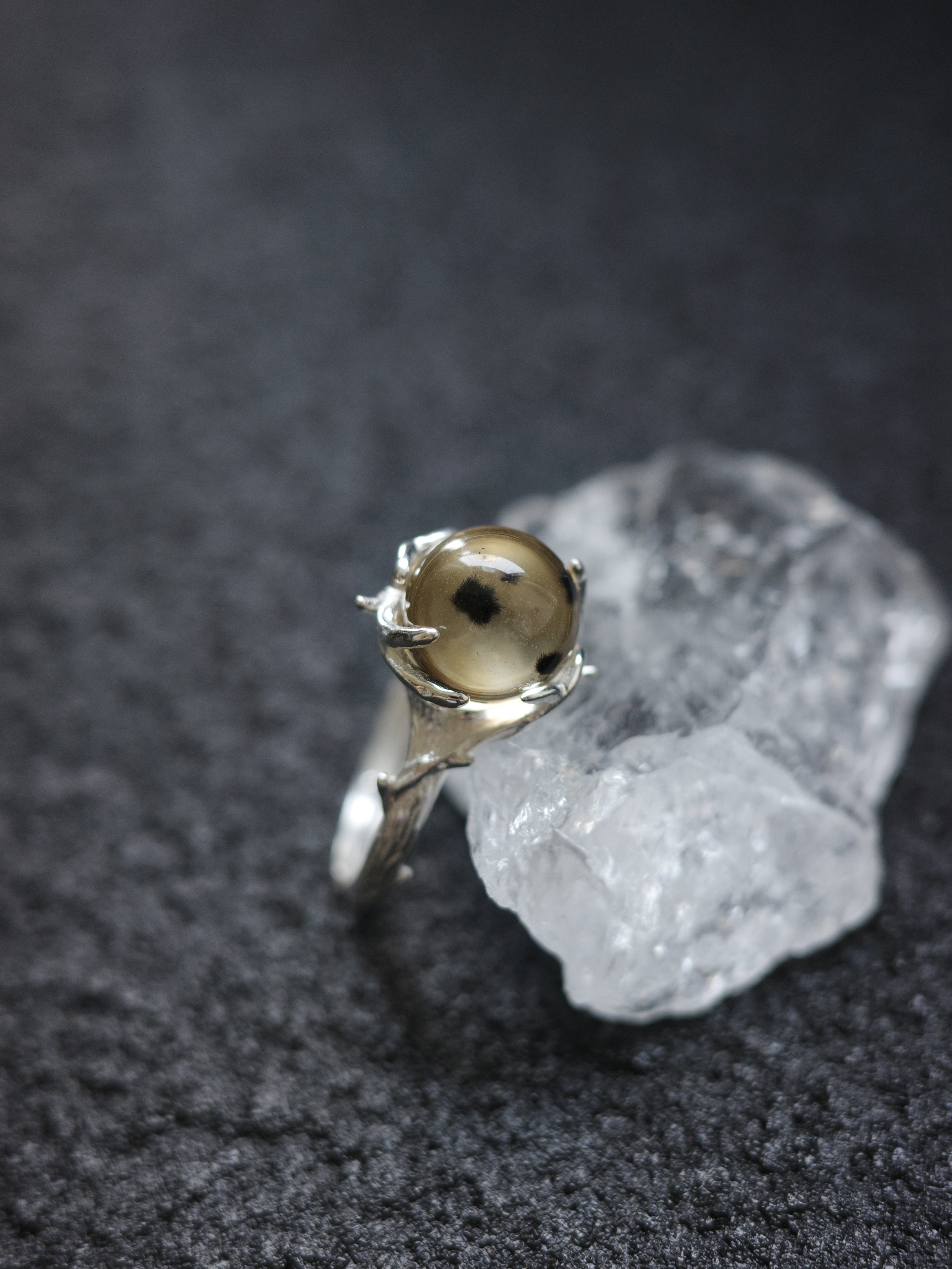 玩石｜黃水晶海膽｜105L65