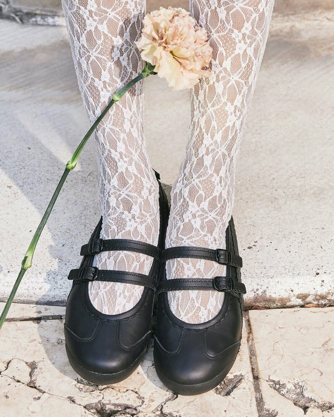 Onitsuka Tiger鬼塚虎 芭蕾鞋 黑🖤