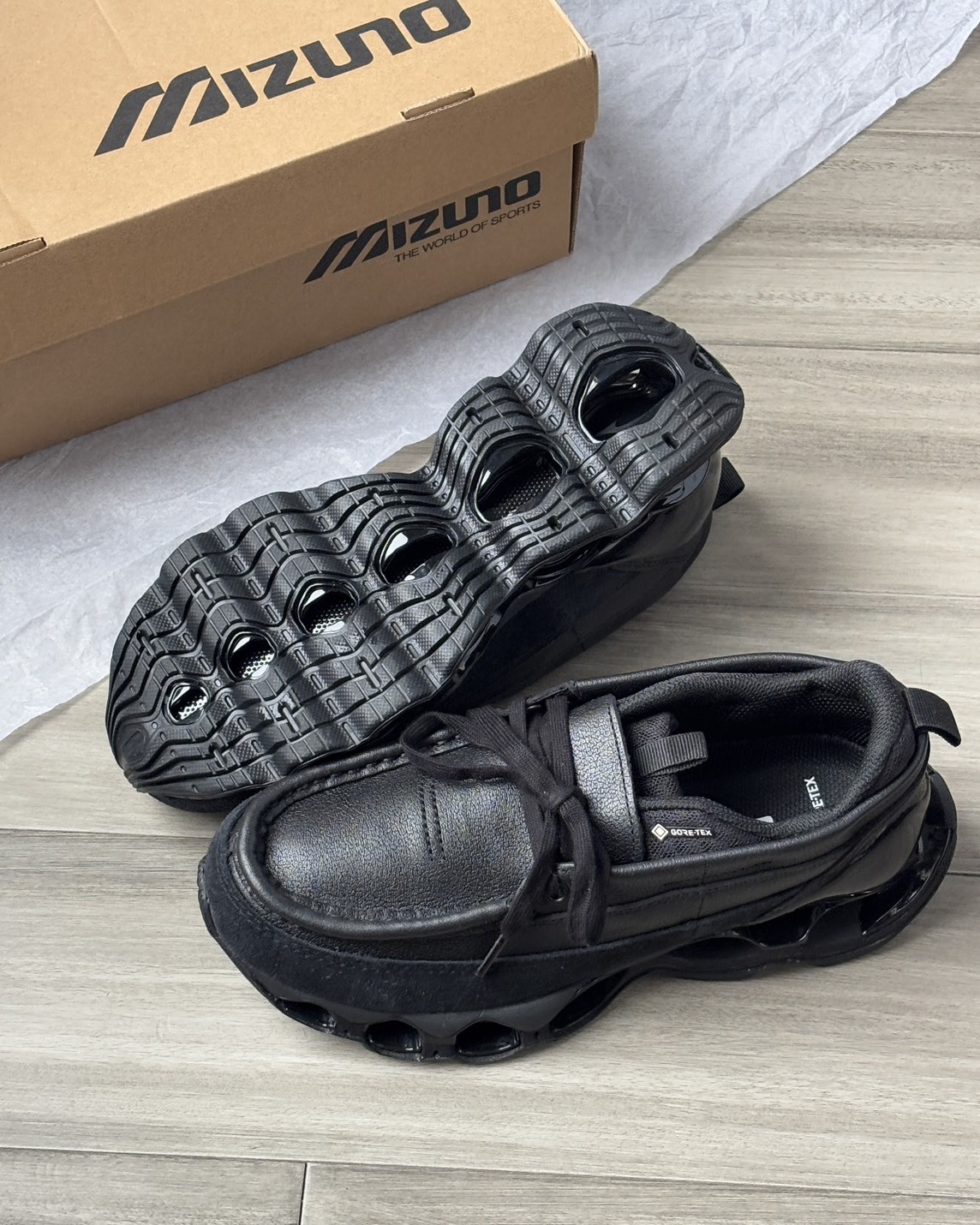 美津濃Mizuno Wave Prophecy Moc GTX 防水黑