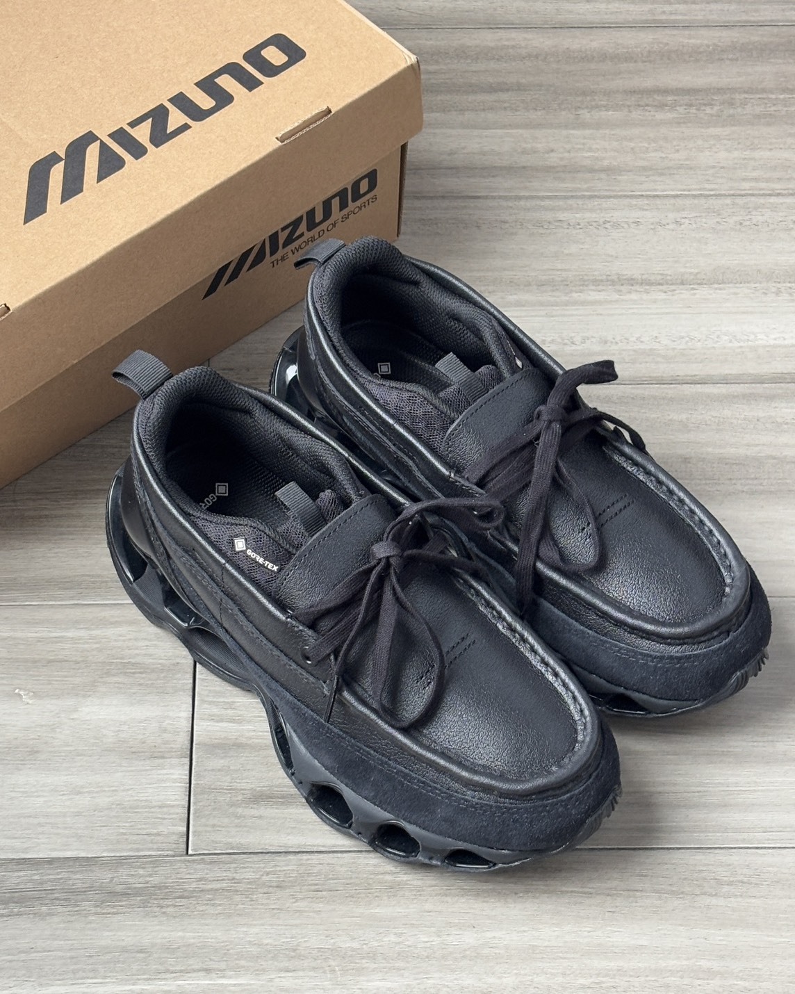 美津濃 Mizuno Wave Prophecy Moc GTX 防水 黑