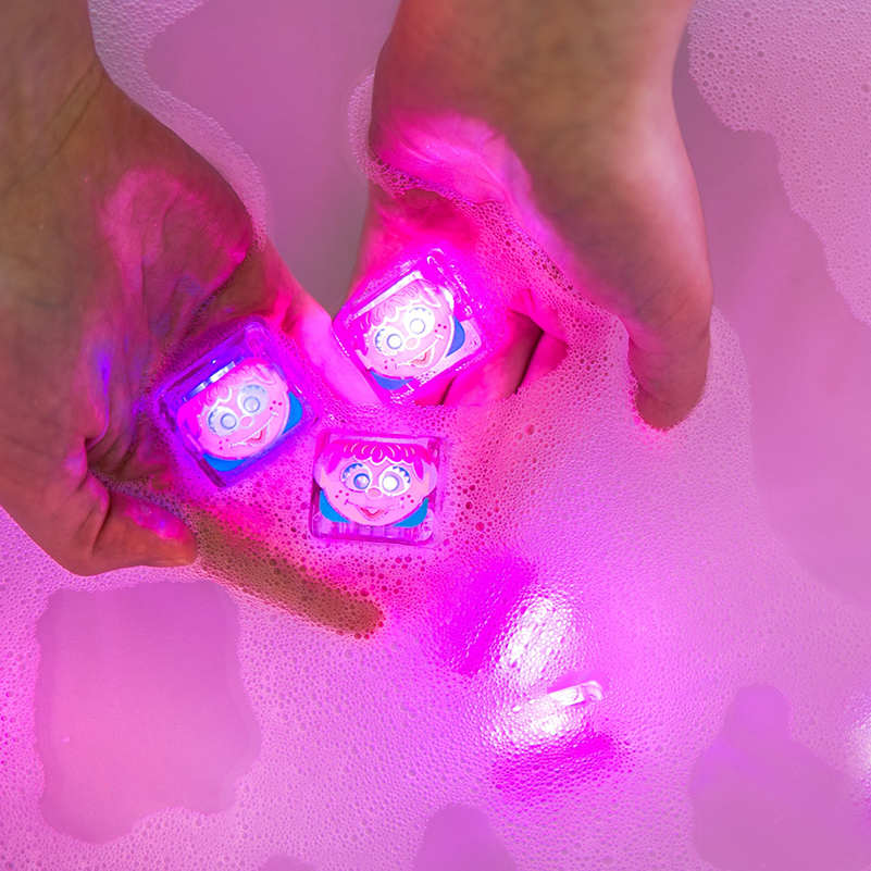 GLO PALS 炫光小冰塊(4顆裝)-芝麻街Abby