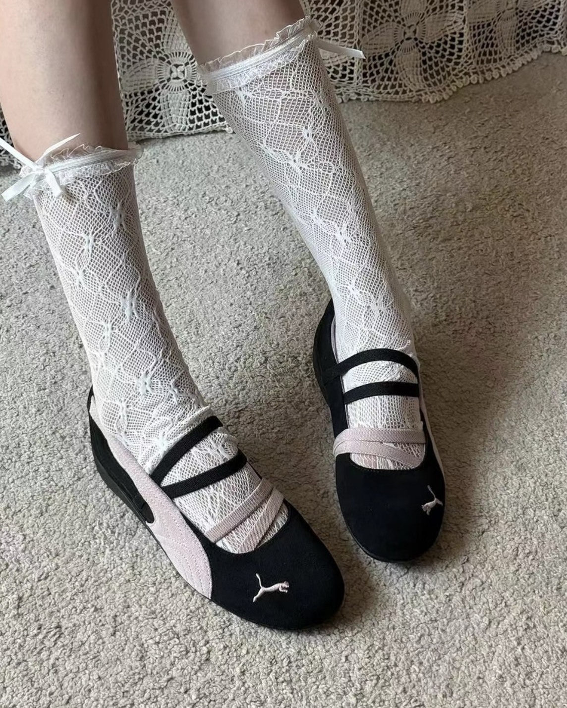 【現貨】Puma Speedcat Ballet 賽車鞋 芭蕾舞鞋 黑粉