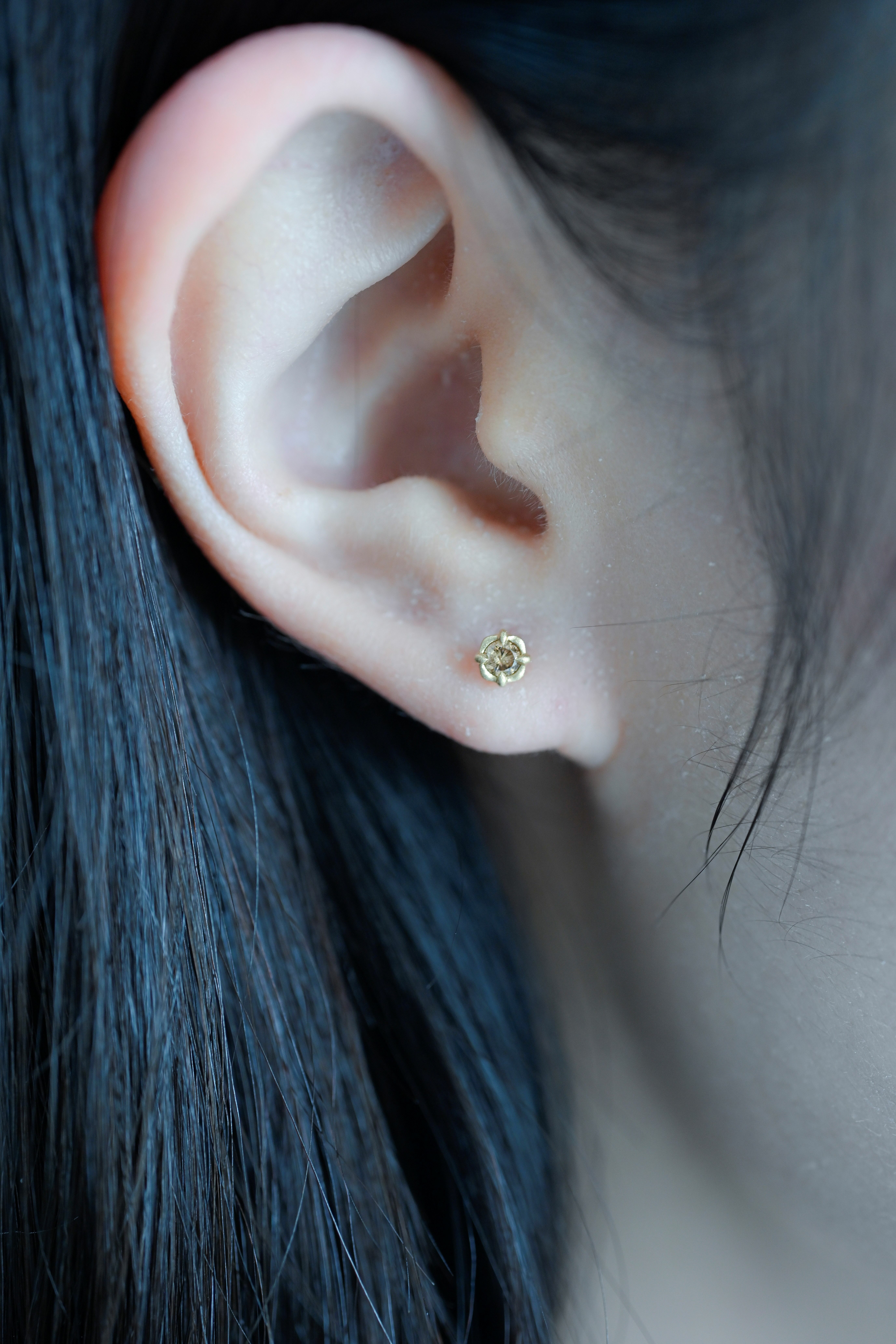 18K Sheid Diamond Earring