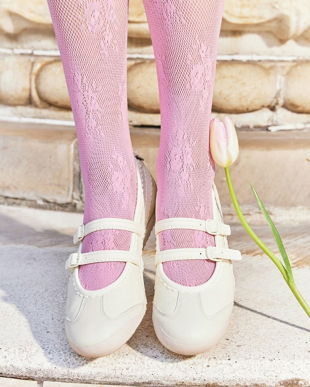 Onitsuka Tiger鬼塚虎 芭蕾鞋 米色