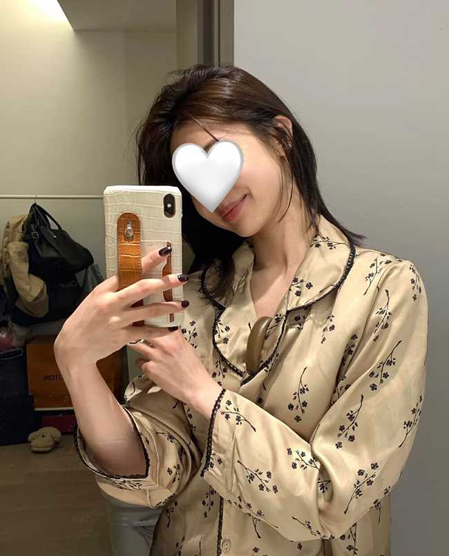 冰絲涼感居家套裝實拍-少量現貨