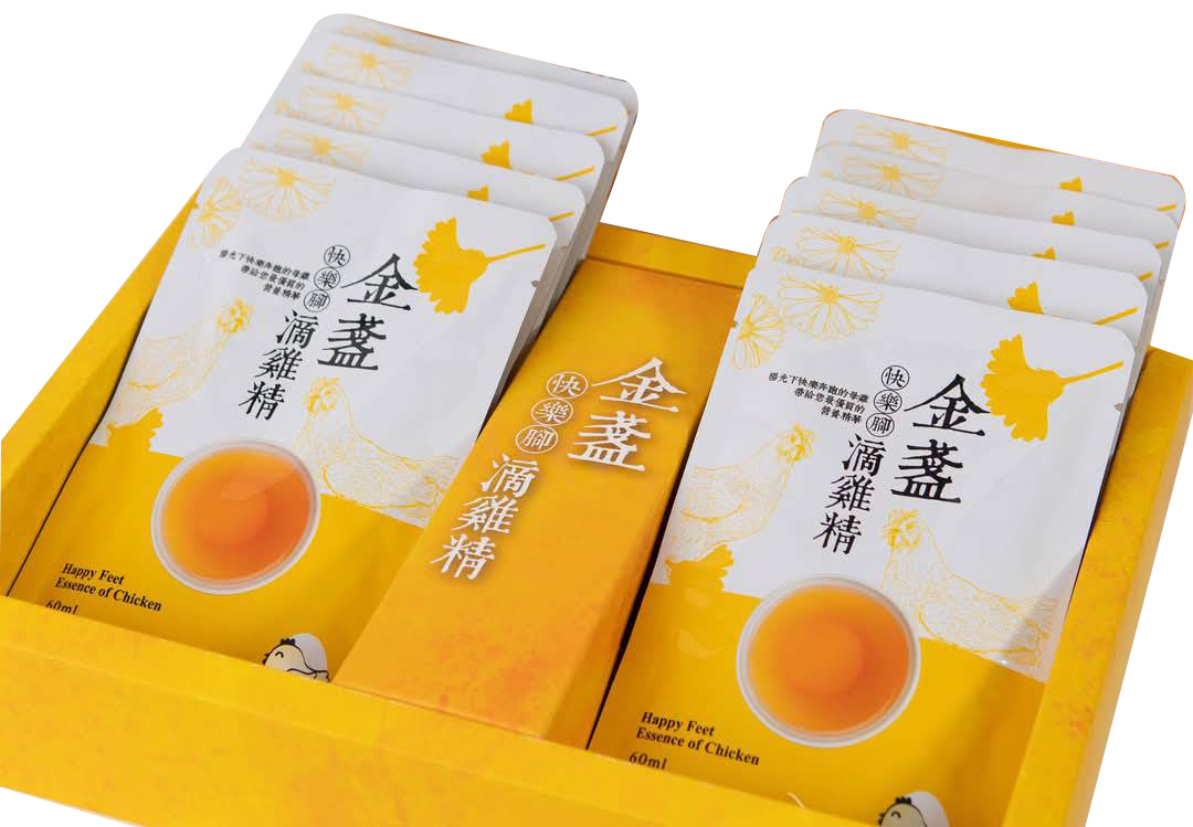 台北院|金盞放牧滴雞精(60ml；10包/盒)