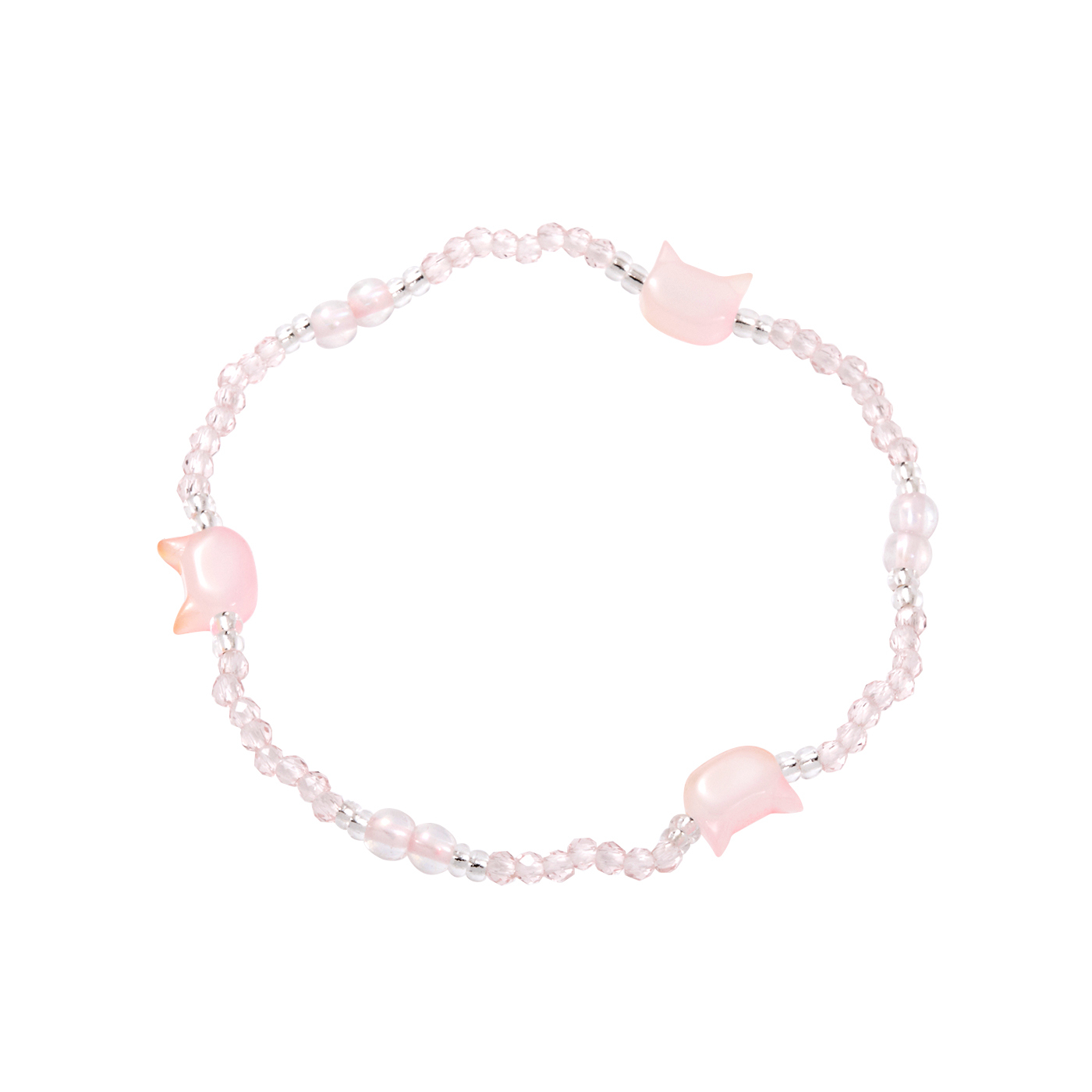 韓國,貓咪,串珠,手鍊,平價飾品