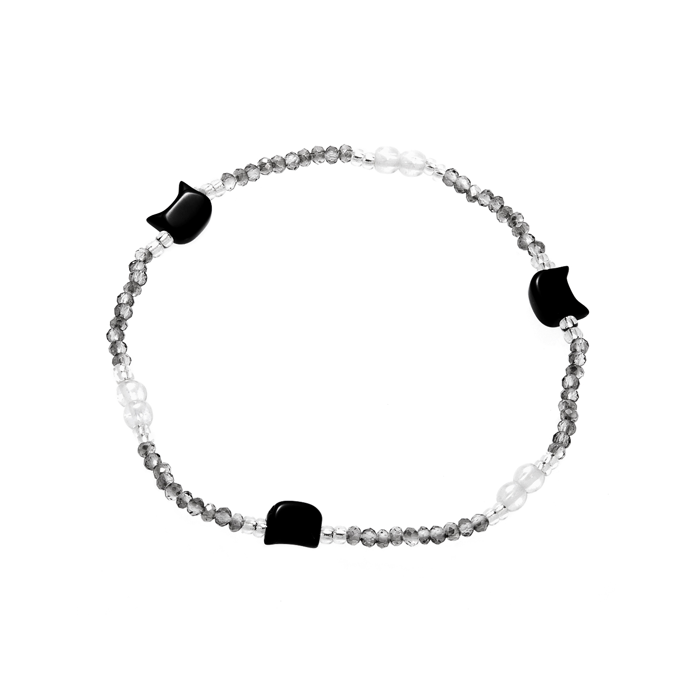 韓國,貓咪,串珠,手鍊,平價飾品