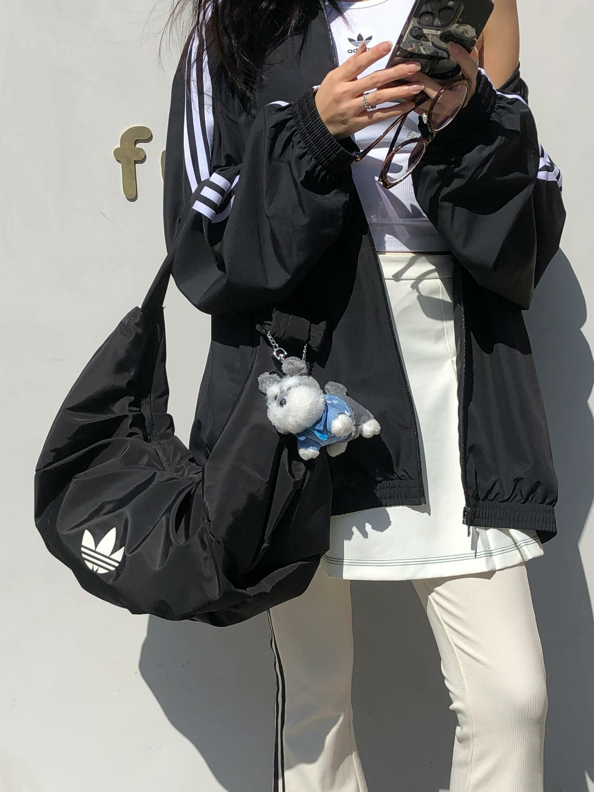 Adidas Originals 皺摺可頌包 雲朵包 手提包 肩背包 三葉草 2款(任買兩件711免運)/預購