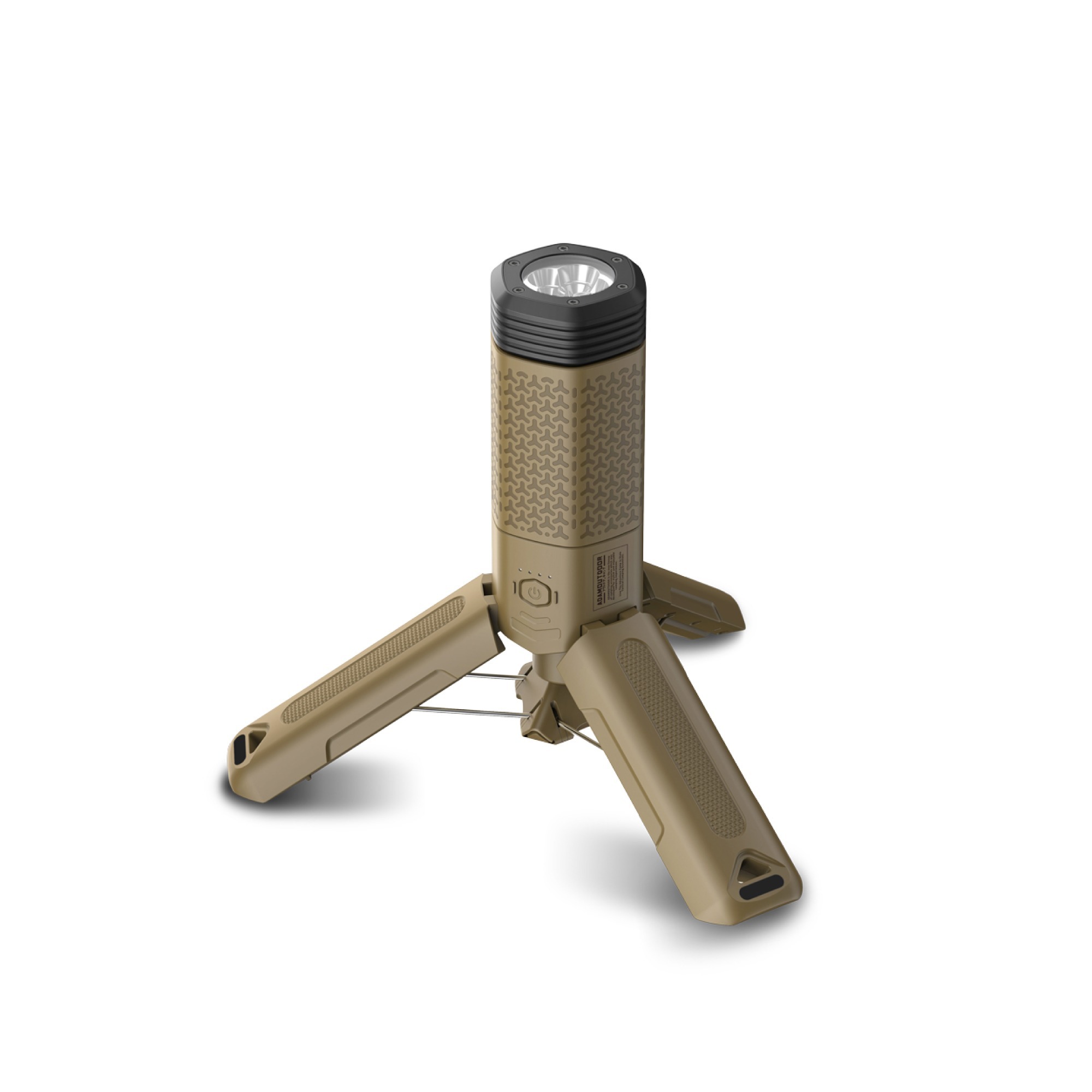 【ADAMOUTDOOR】二代萬用伸縮野營燈/ADCL-TL300-[黑、沙]