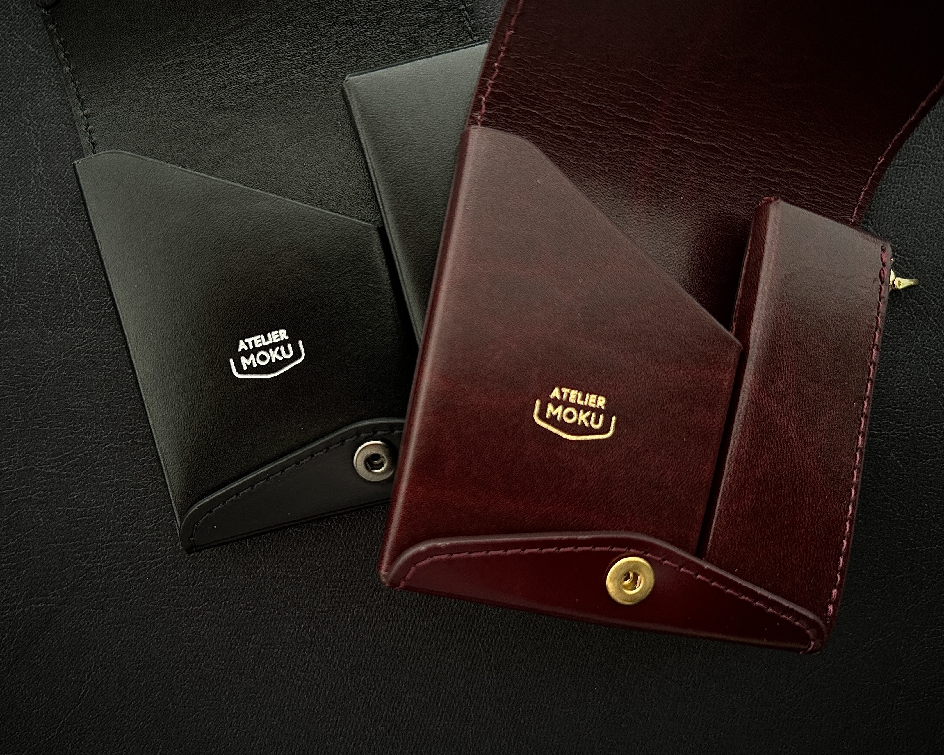 [ATELIER MOKU] 小而薄的皮夾 | SAKU ver.3 Plus Cordovan
