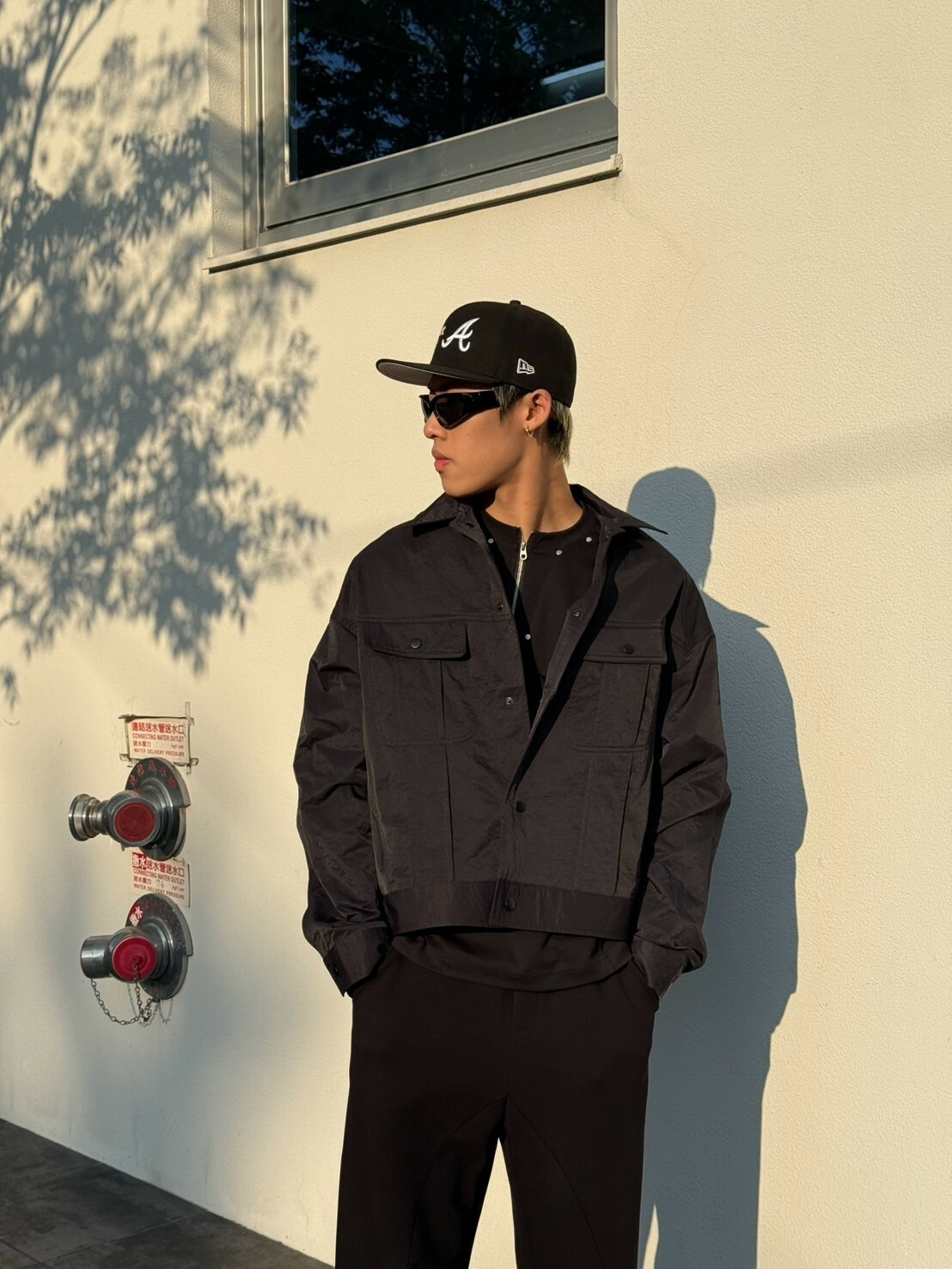 質感排扣夾克外套