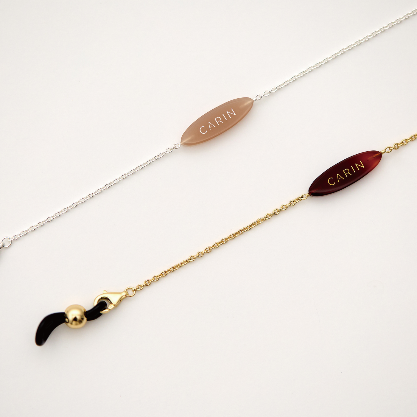 SYMBOL GLASSES CHAIN 經典眼鏡鏈 ( 925銀/電鍍18K金 )