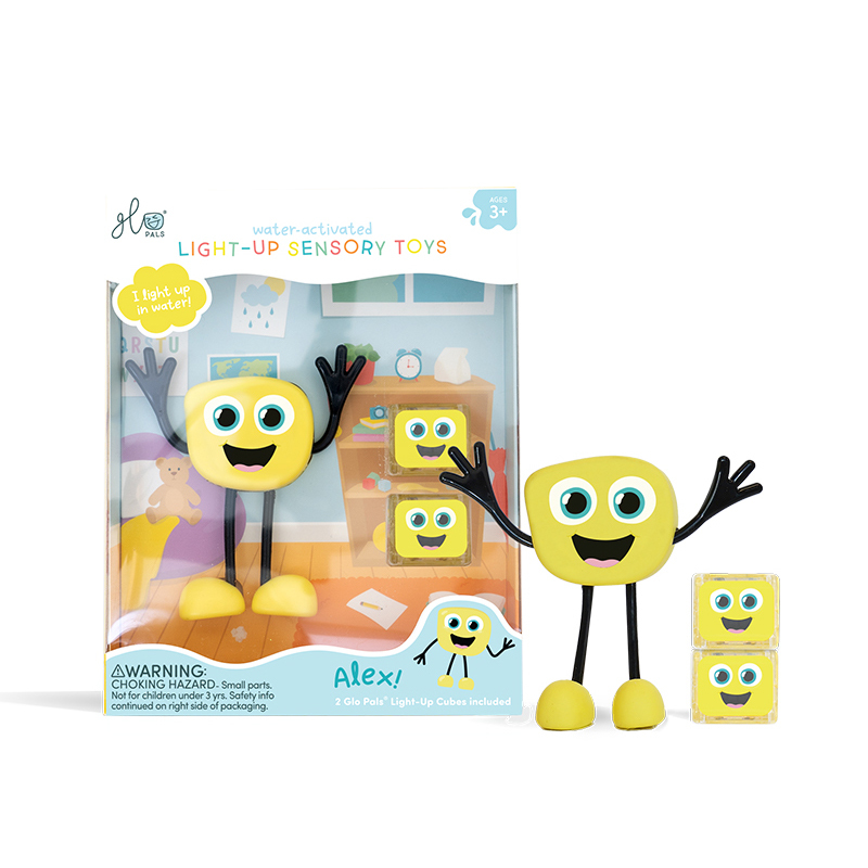 GLO PALS 炫光小夥伴(附2顆小冰塊)-跳耀黃