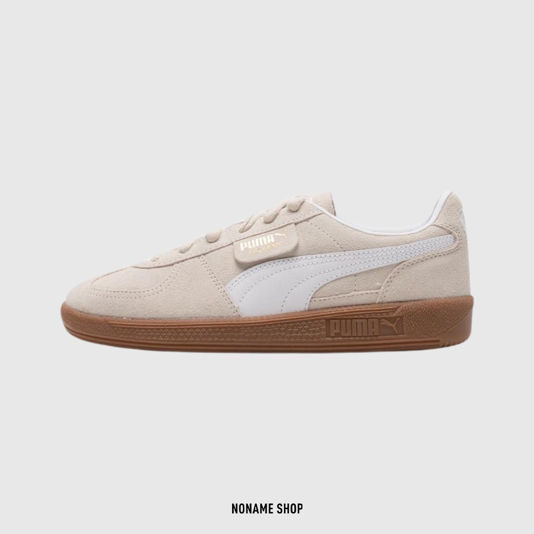 PUMA PALERMO 麂皮 金標 復古 休閒鞋 米白燕麥 (男/女款)