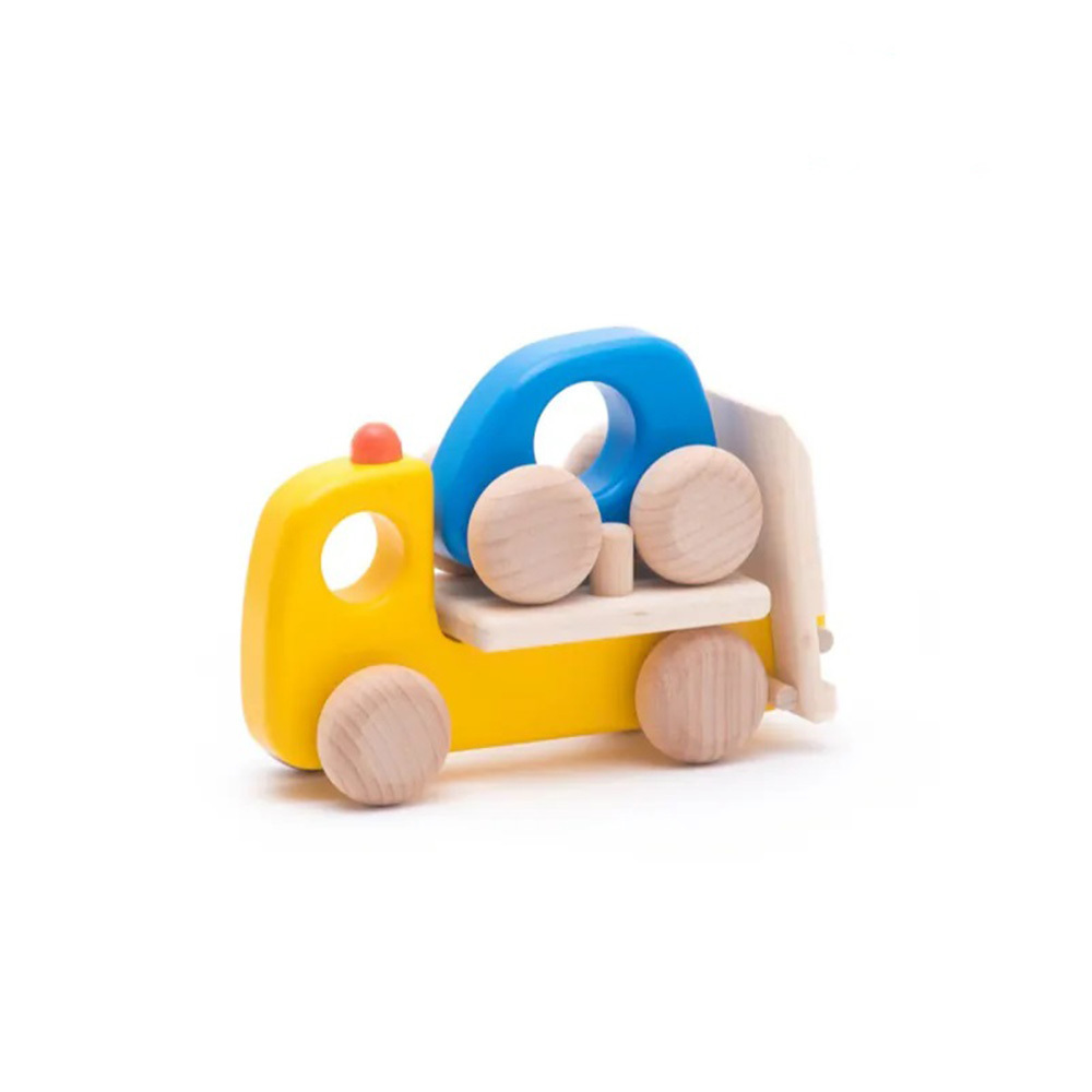 【BAJO】交通工具系列 | 救援隊木玩車禮盒(4台)