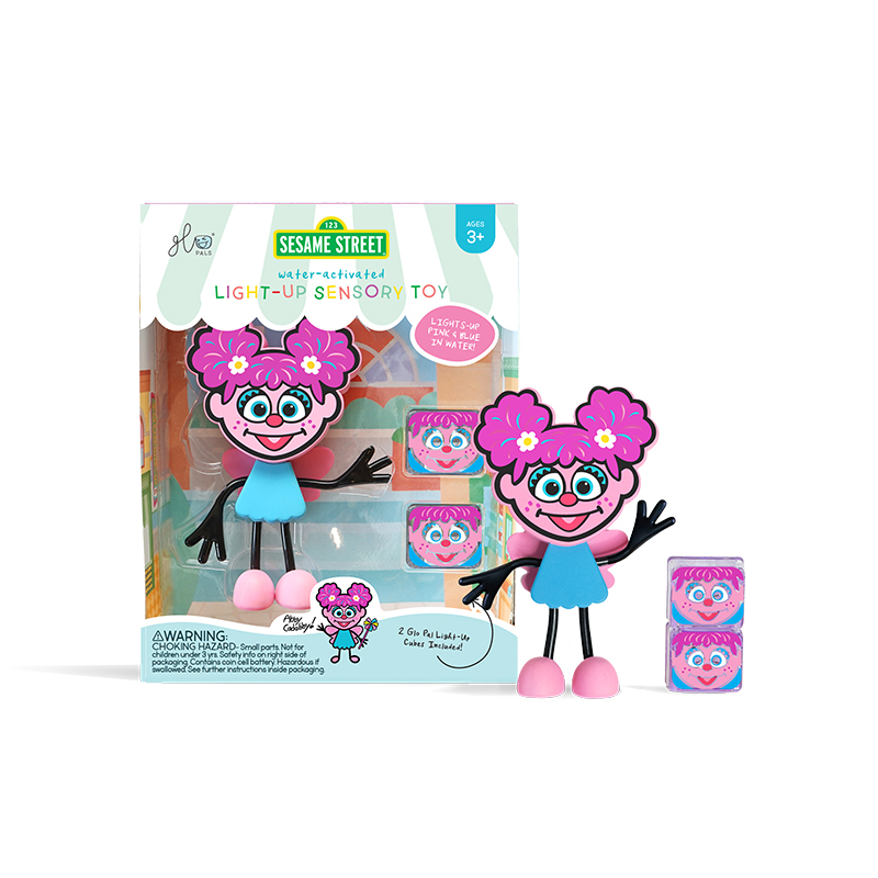 GLO PALS 炫光小夥伴(附2顆小冰塊)-芝麻街Abby