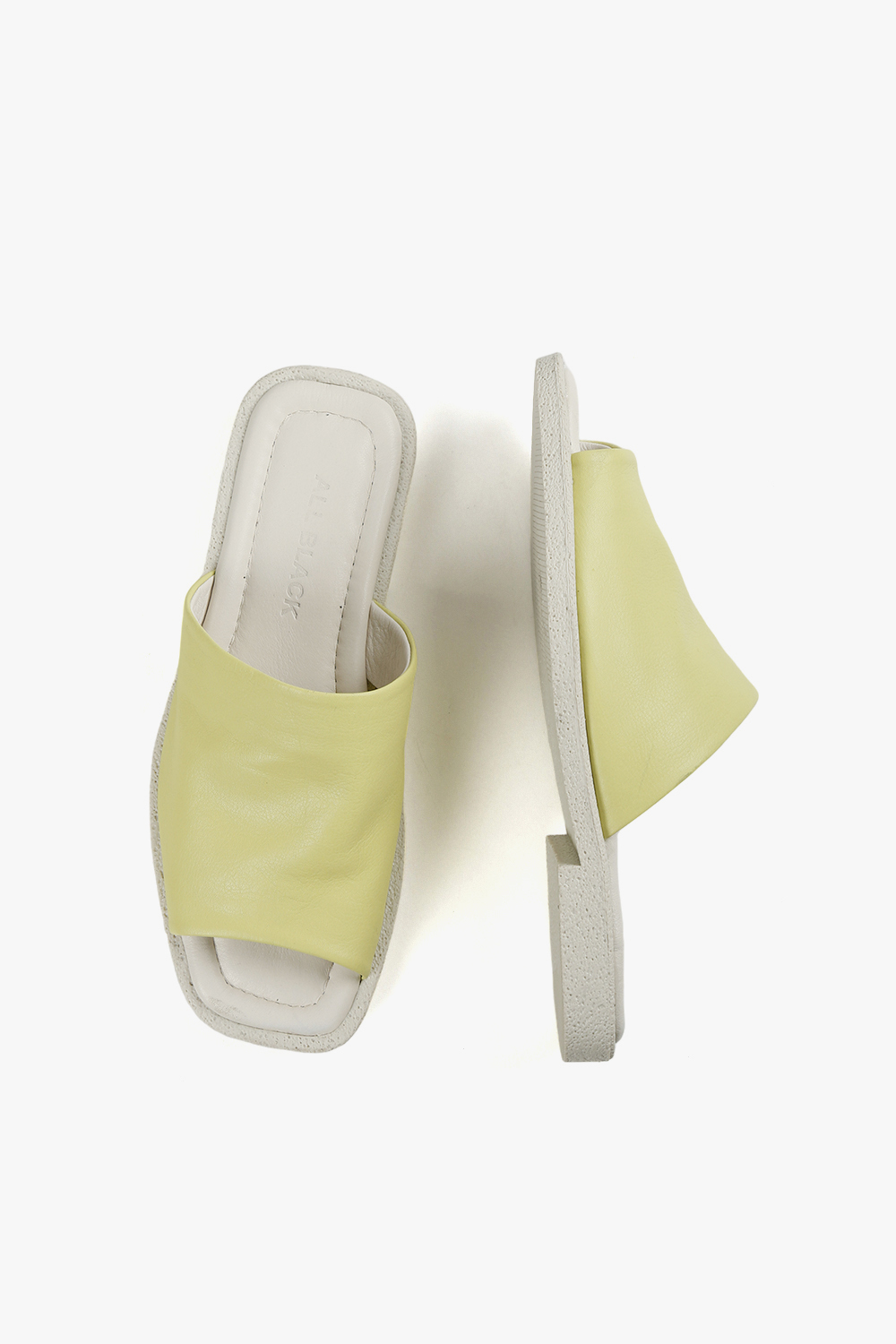 OT Cover Slide 舒適皮料魚口涼拖鞋