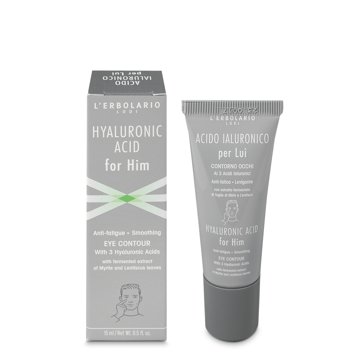 三重透明質酸男士煥活眼霜