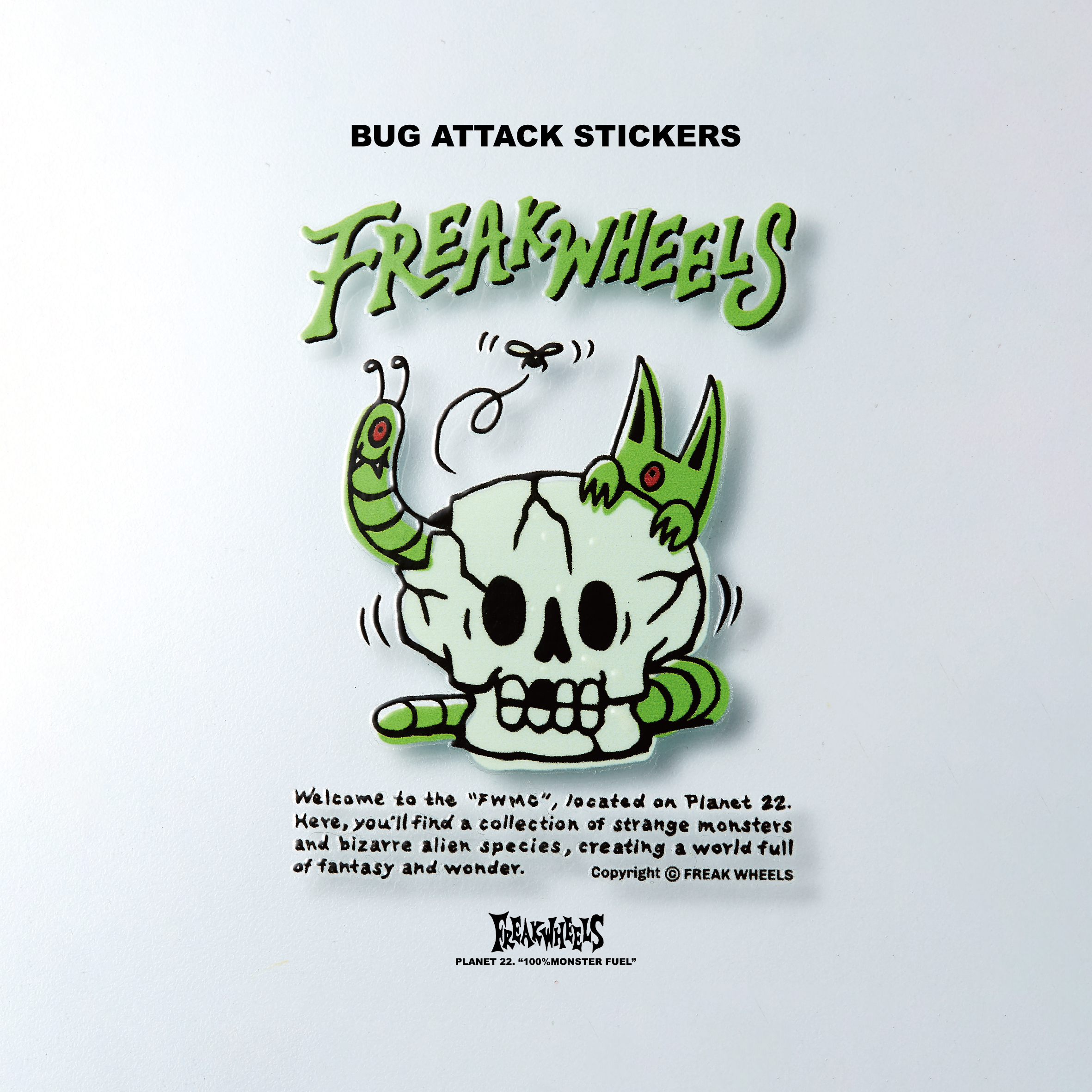 BUG ATTACK 水晶車貼