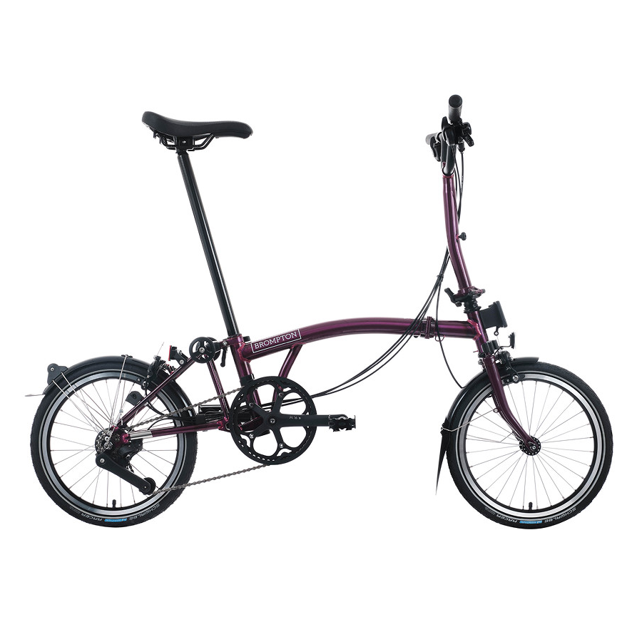 Brompton C Line Explore 12速摺車 -Amethyst Lacquer