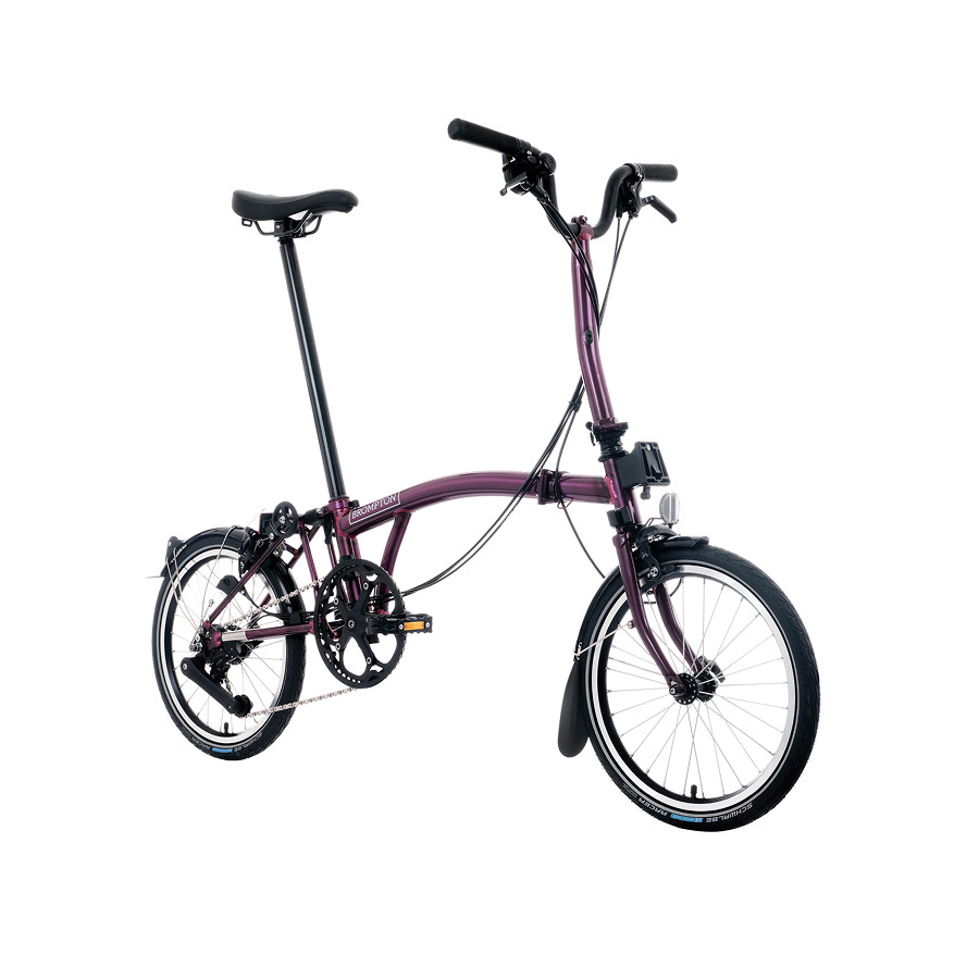 Brompton C Line Explore 12速摺車 -Amethyst Lacquer