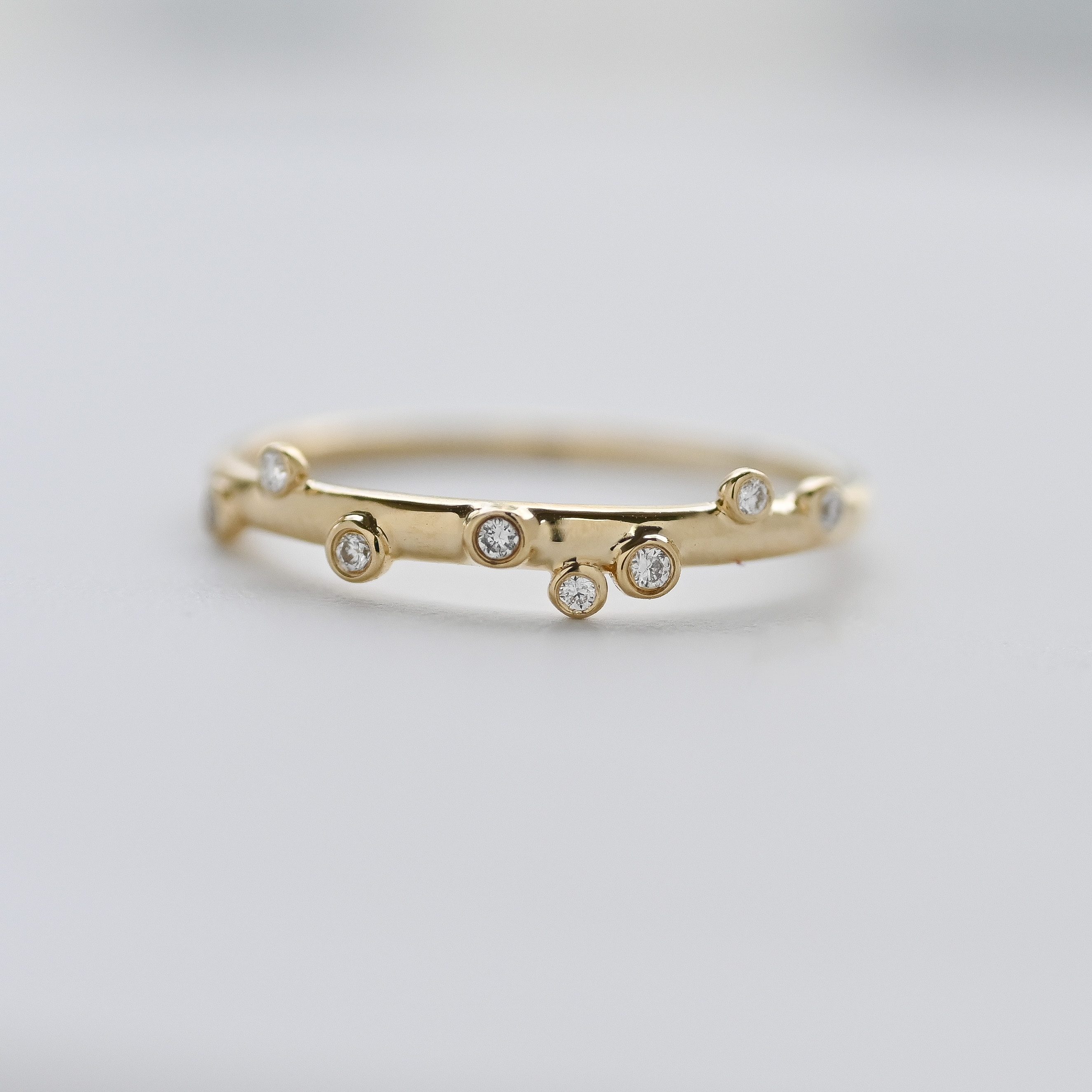 18K Little Celúla Diamond Ring