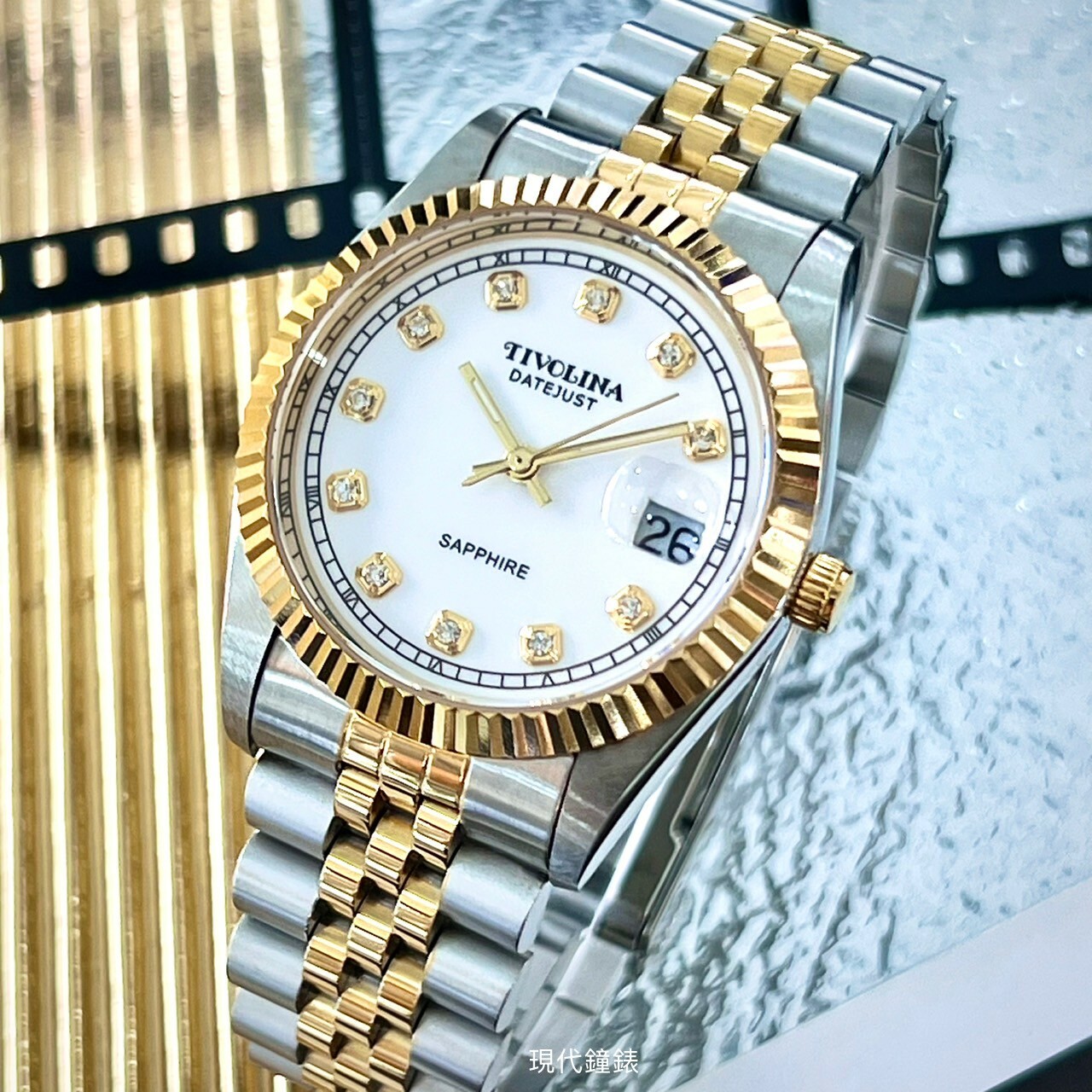 【TIVOLINA】小紅帽 紳士風格腕錶 MAT3693-DW 36mm 現代鐘錶