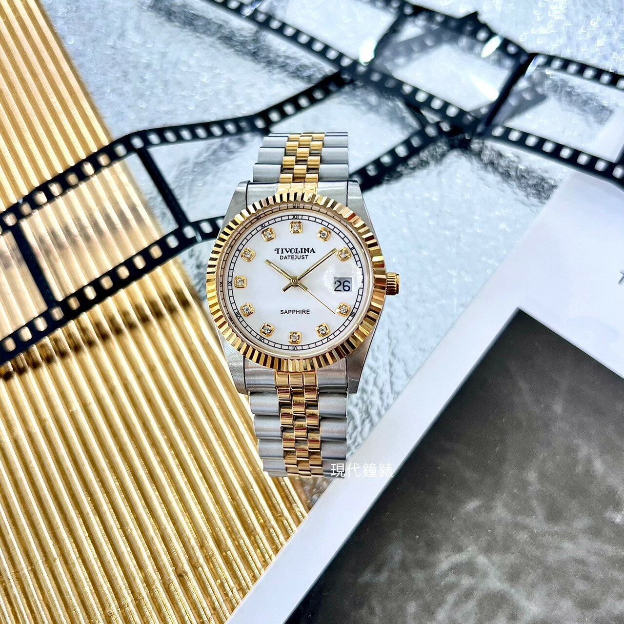 【TIVOLINA】小紅帽 紳士風格腕錶 MAT3693-DW 36mm 現代鐘錶