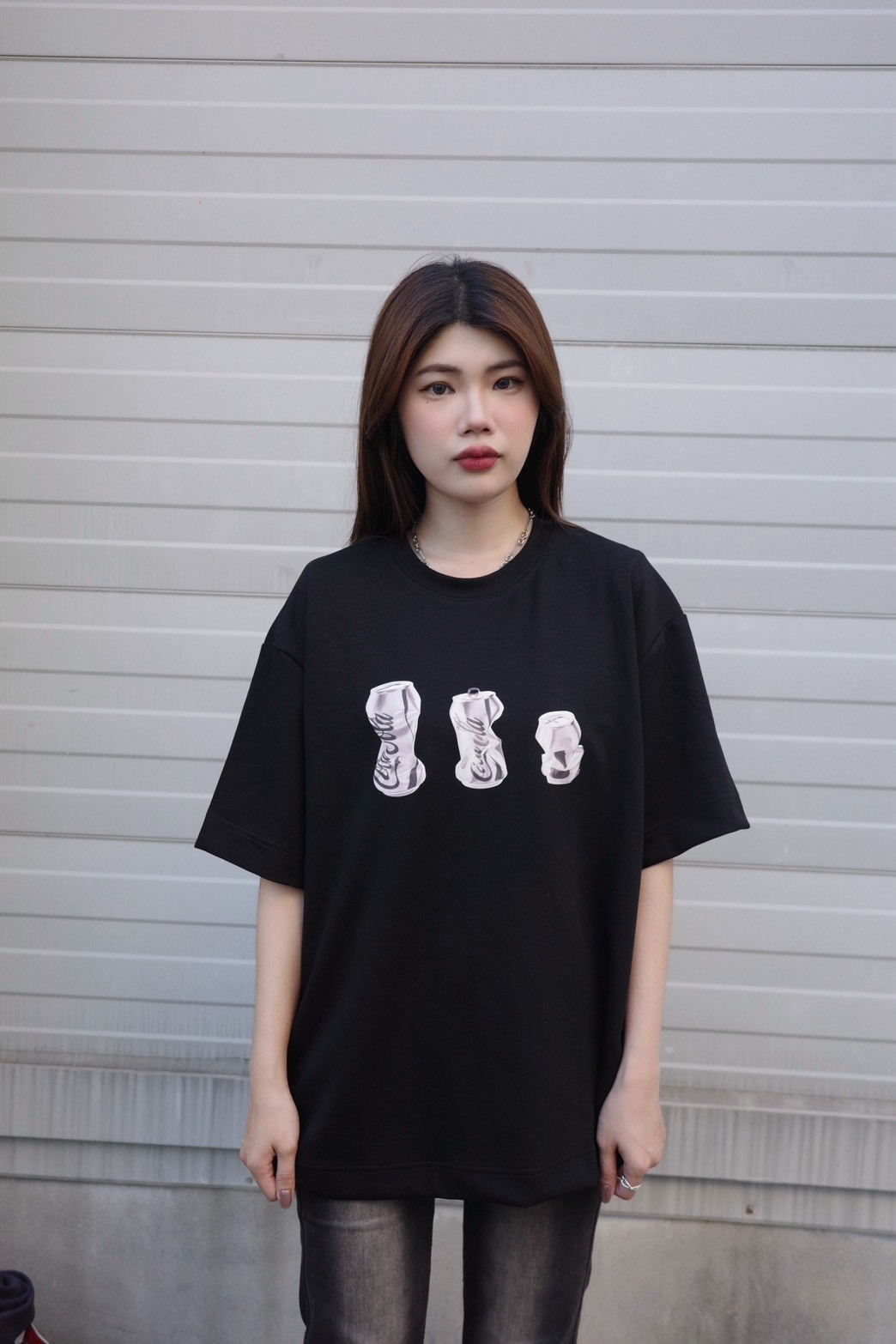 ZOE 擰壓 旋轉 可樂 短Tee Z2511