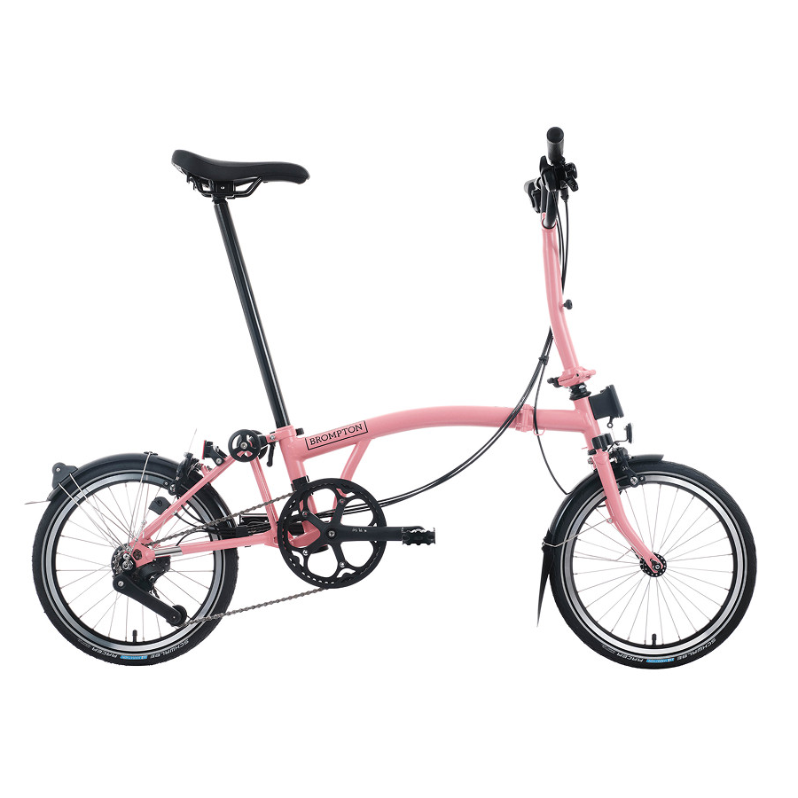 Brompton C Line Explore 12速摺車 -Flamingo Pink
