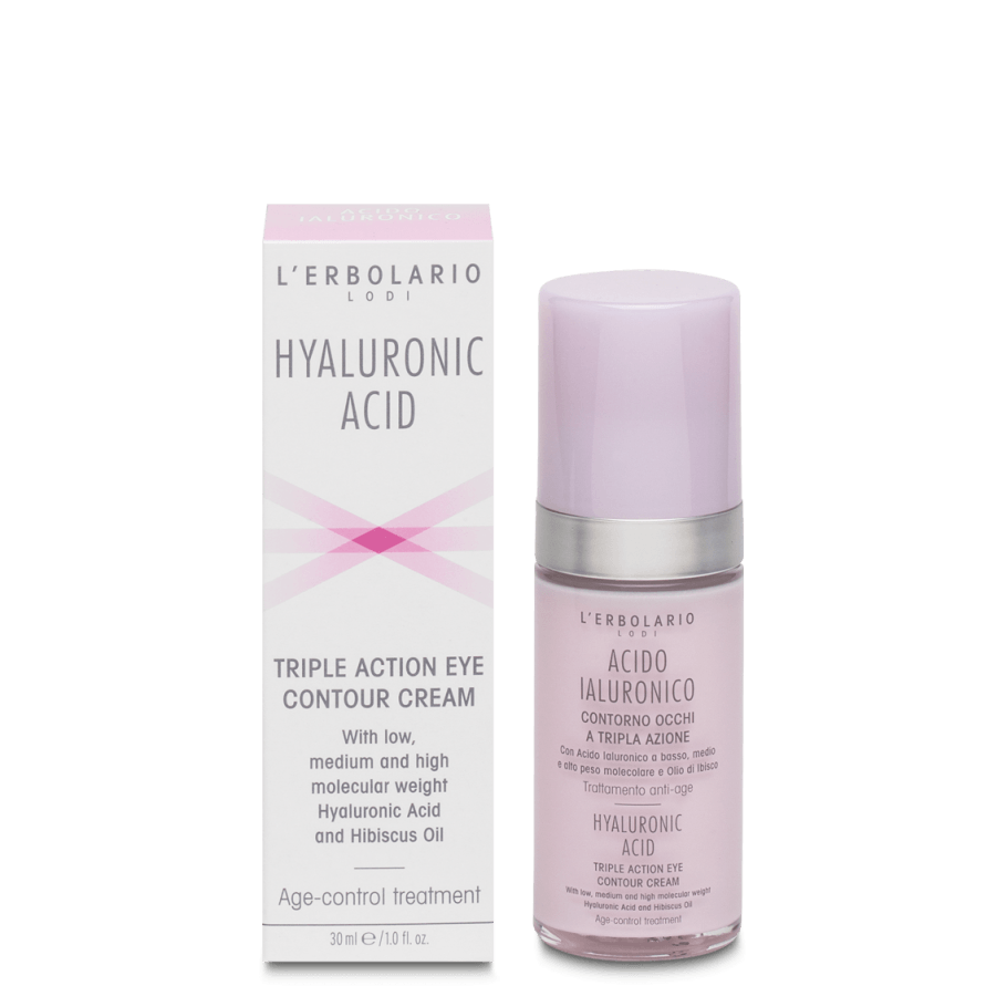 三重透明質酸亮采眼霜