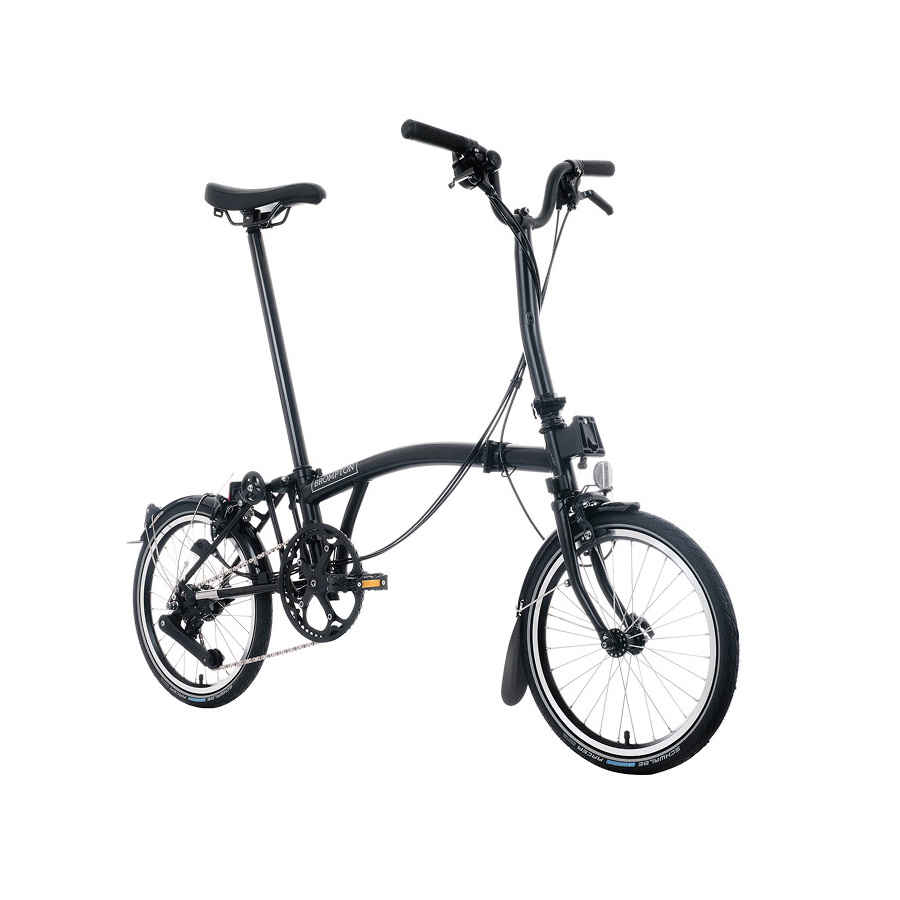 Brompton C Line Explore 12速摺車 -Gloss Black Lacquer
