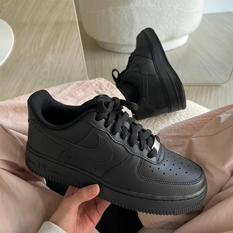 NIKE AIR FORCE 1 07 基本款 黑武士 CW2288-001 全黑 男鞋