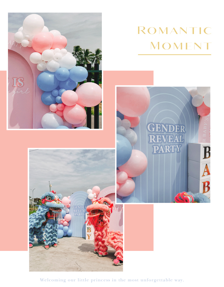 【戶外】性別揭曉．善化茶行．粉藍色系